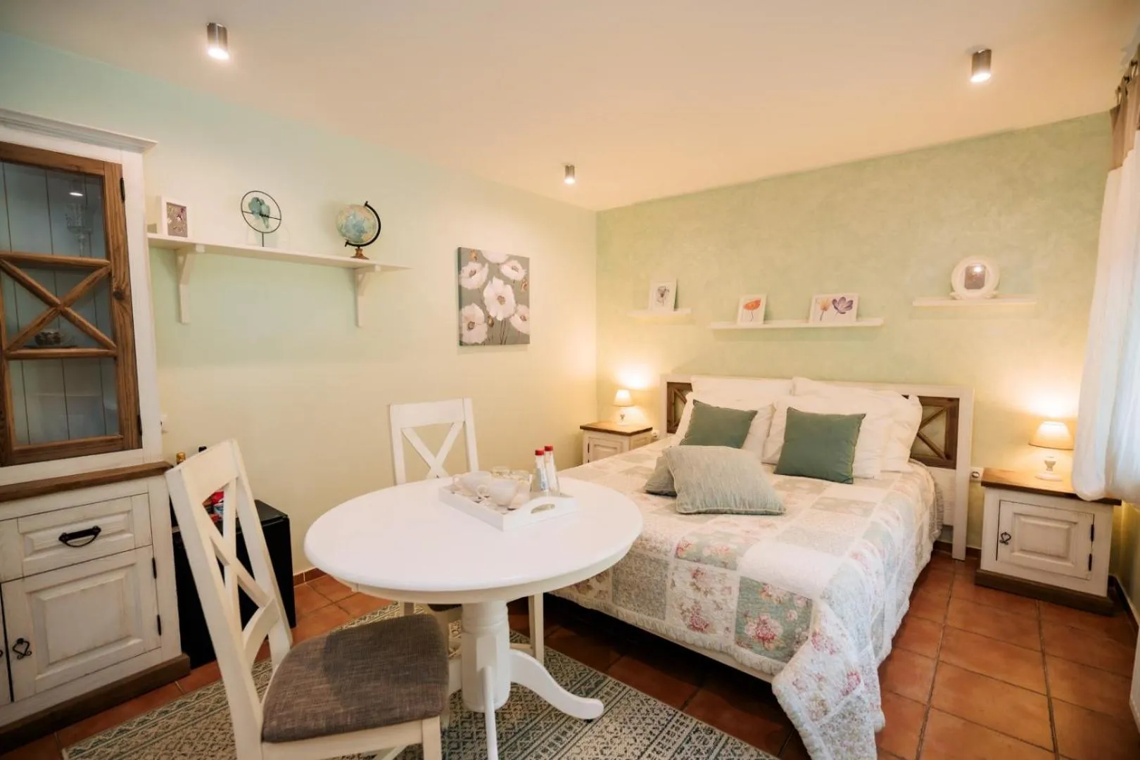 Seating area, Bed in Silene Resort & Spa