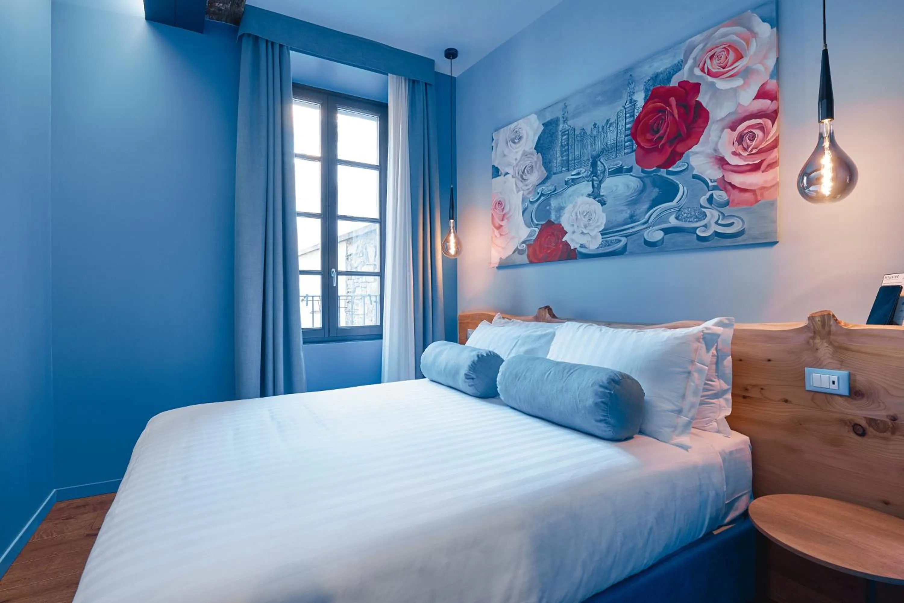 Bed in 73 Boutique Hotel