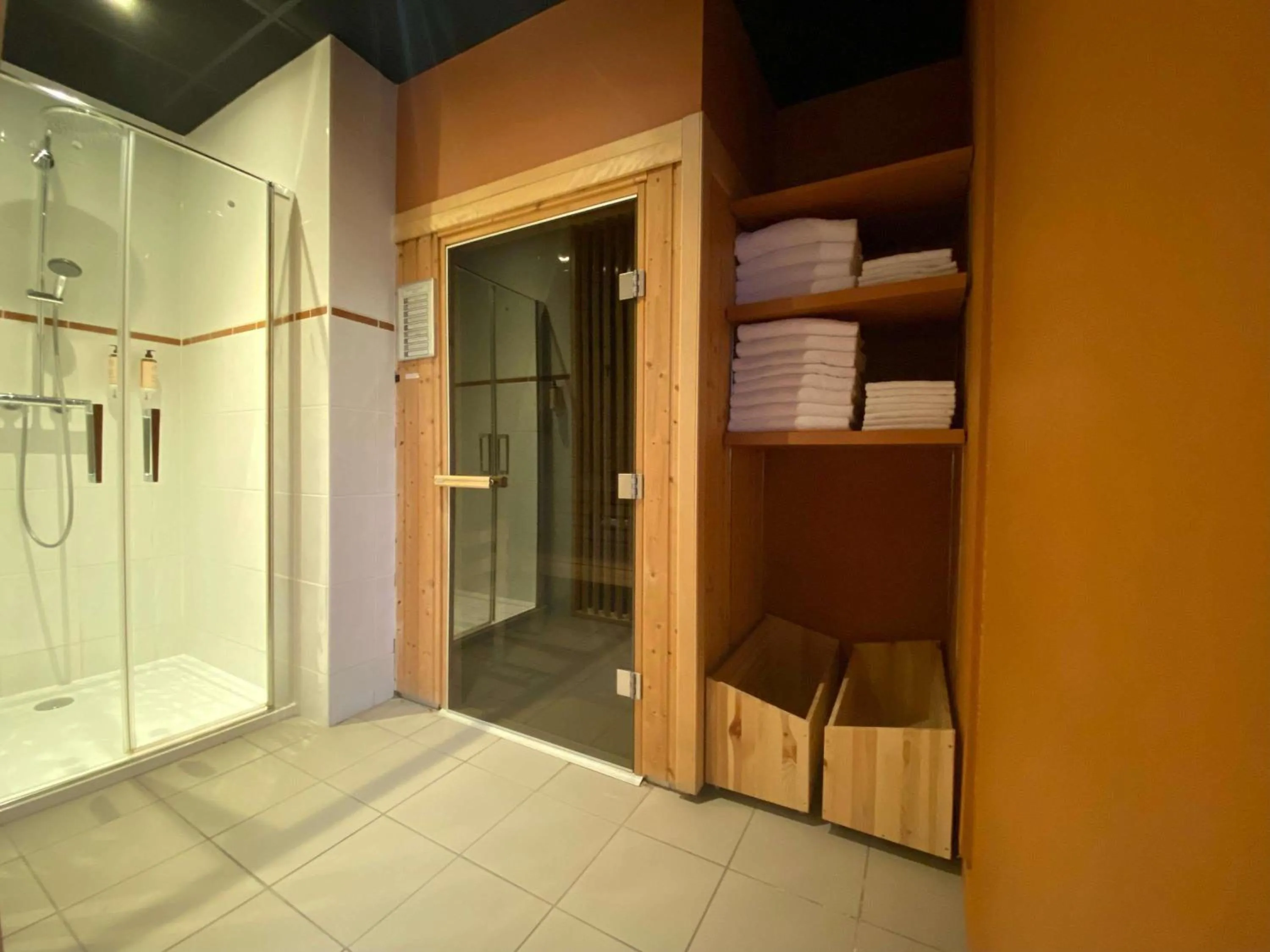 Shower in Mercure Lille Marcq en Baroeul