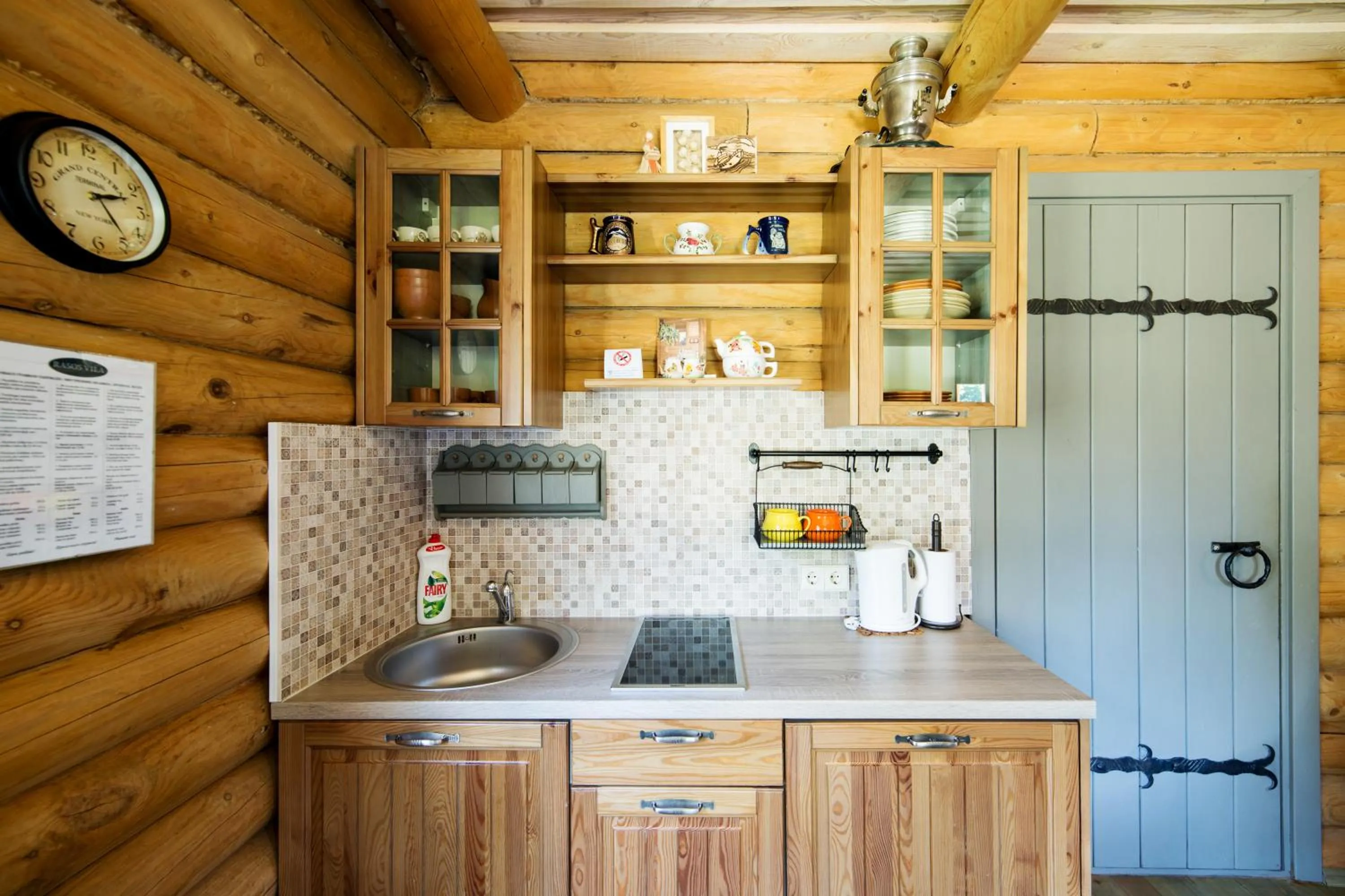 Kitchen or kitchenette in Rasos Vila