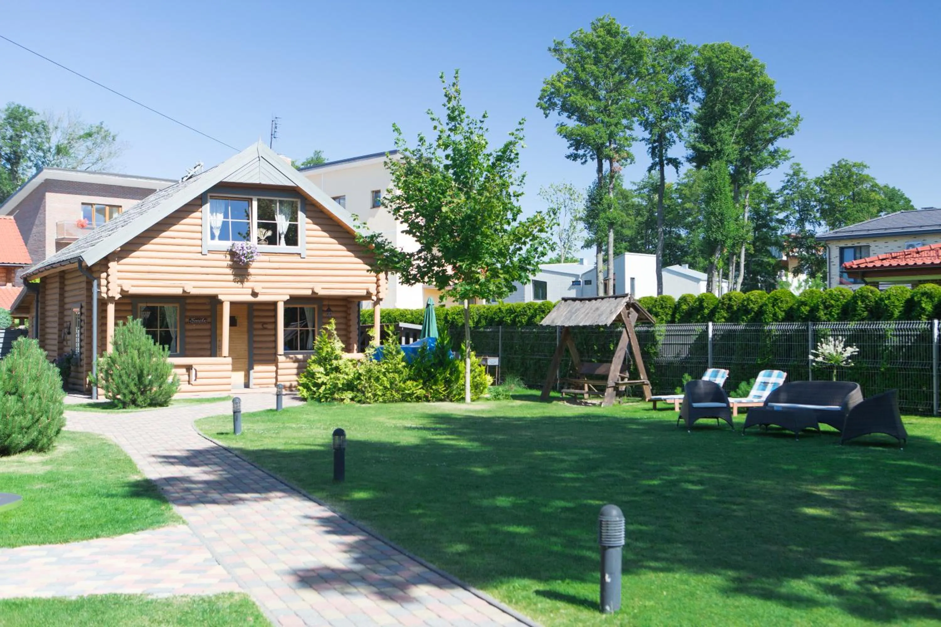 Garden in Rasos Vila