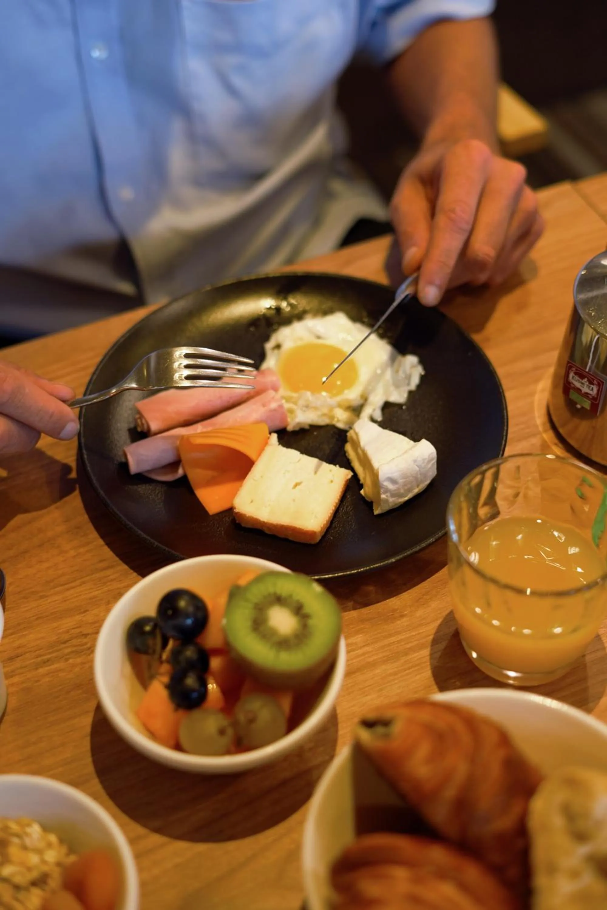 Breakfast in Best Western l'Atelier 117