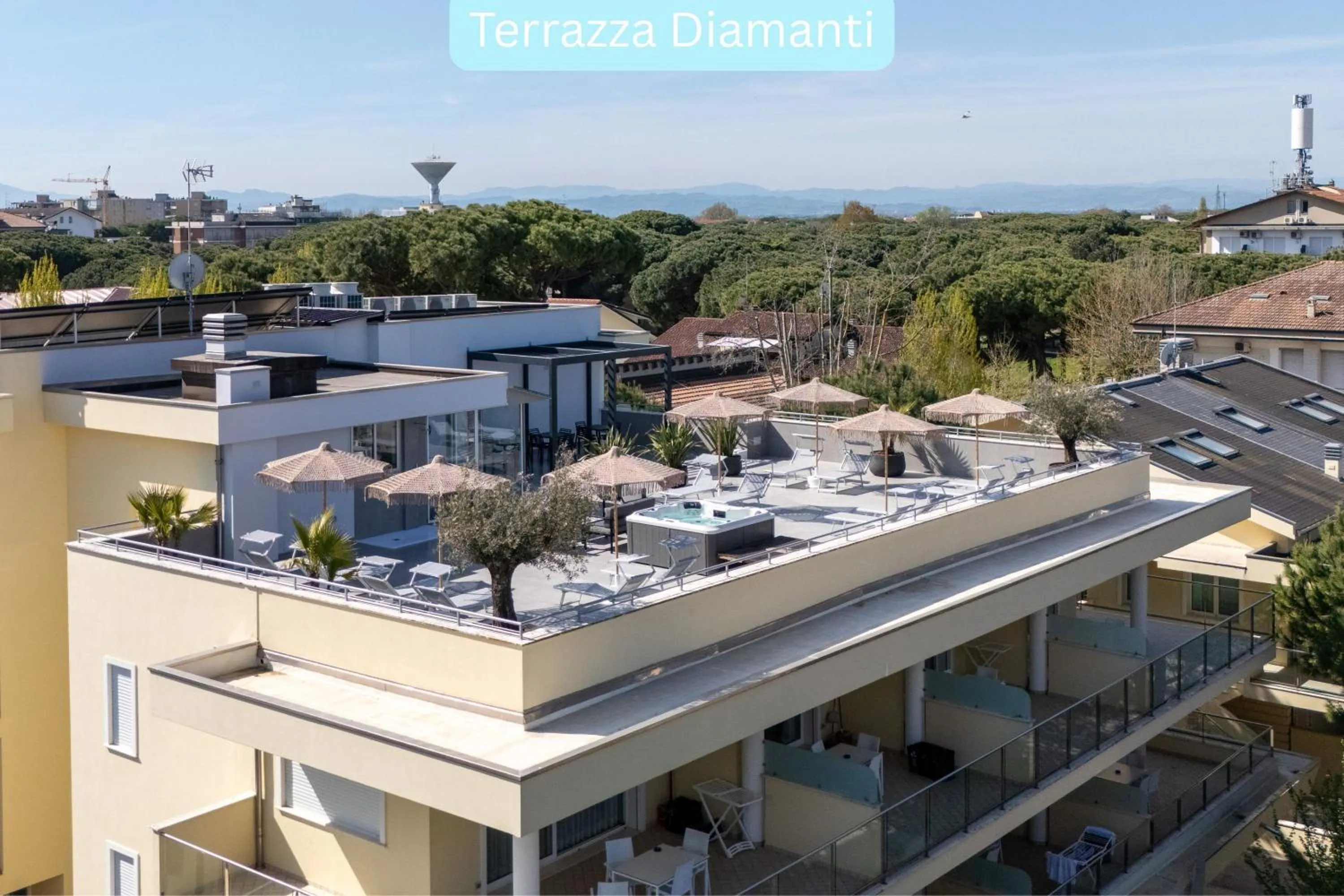 Bird's eye view in Residence I Diamanti - Siroli Collection