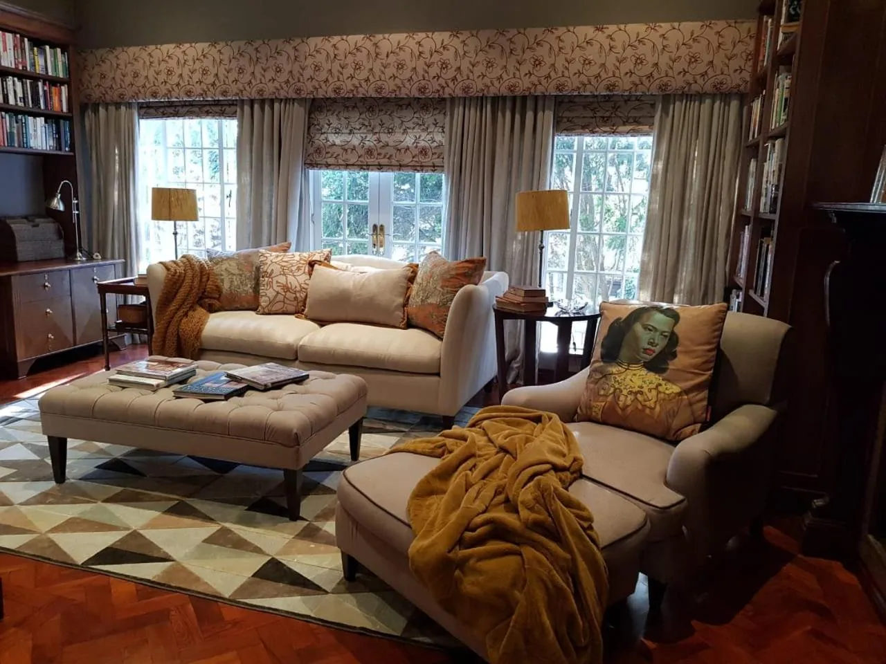 Library in The Great Gatsby Houghton