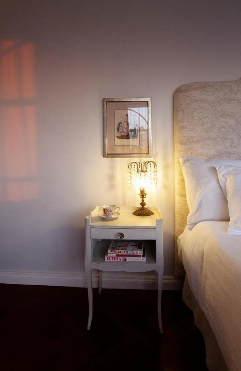 Bedroom, Bed in The Great Gatsby Houghton