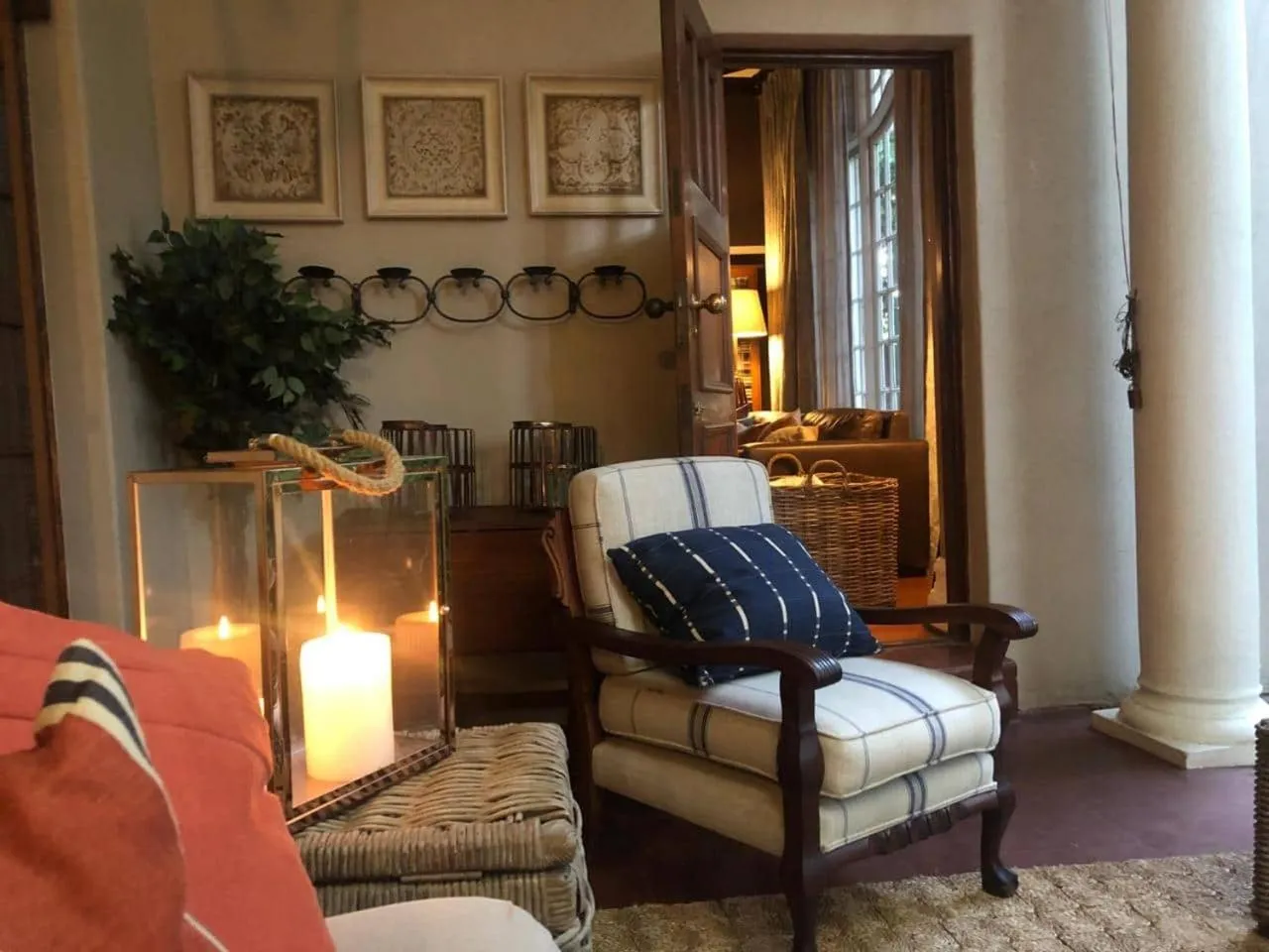 Patio in The Great Gatsby Houghton