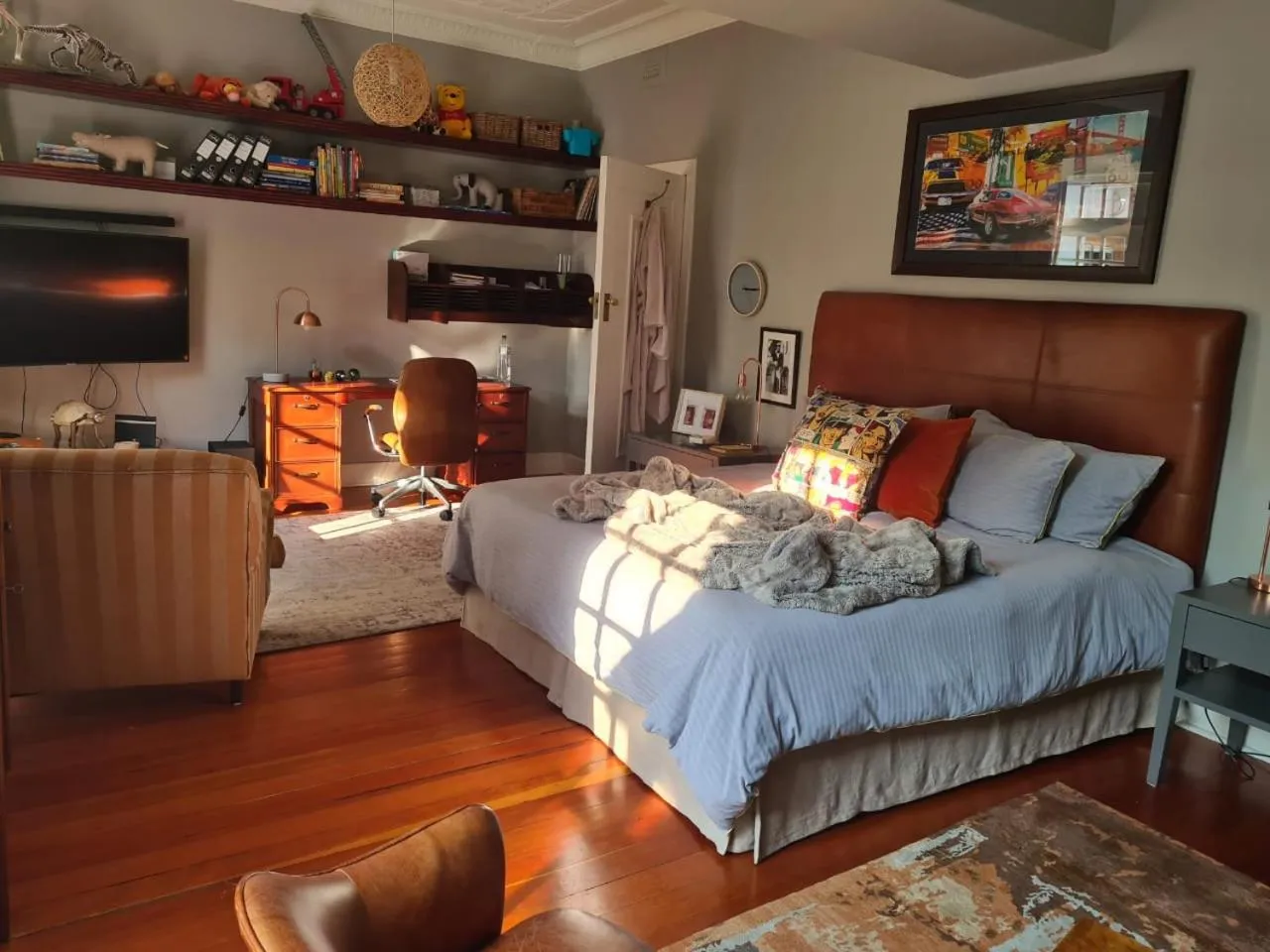 Bedroom, Bed in The Great Gatsby Houghton