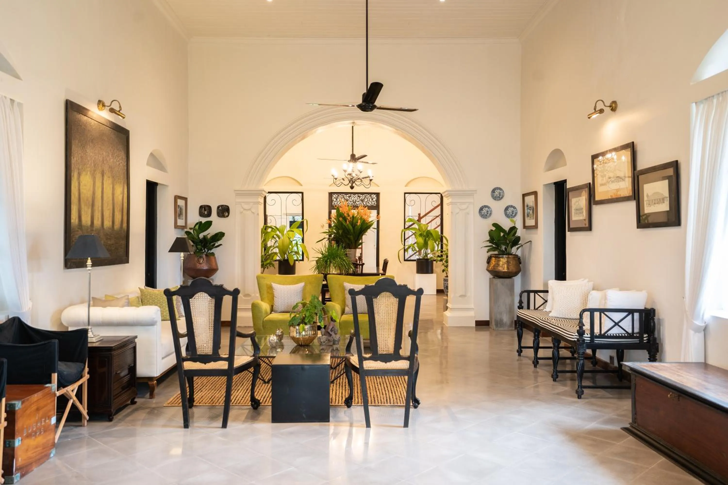 Living room in Glenross Living - A Collection of 7 Private Pool Villas and 3 Colonial Suites