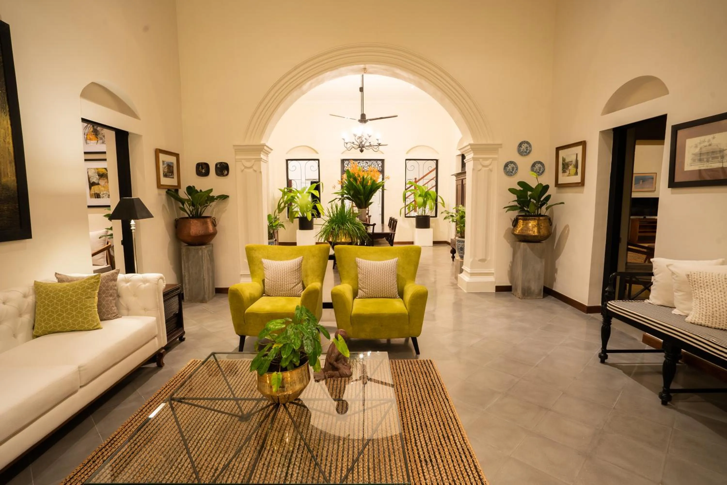 Lobby or reception in Glenross Living - A Collection of 7 Private Pool Villas and 3 Colonial Suites