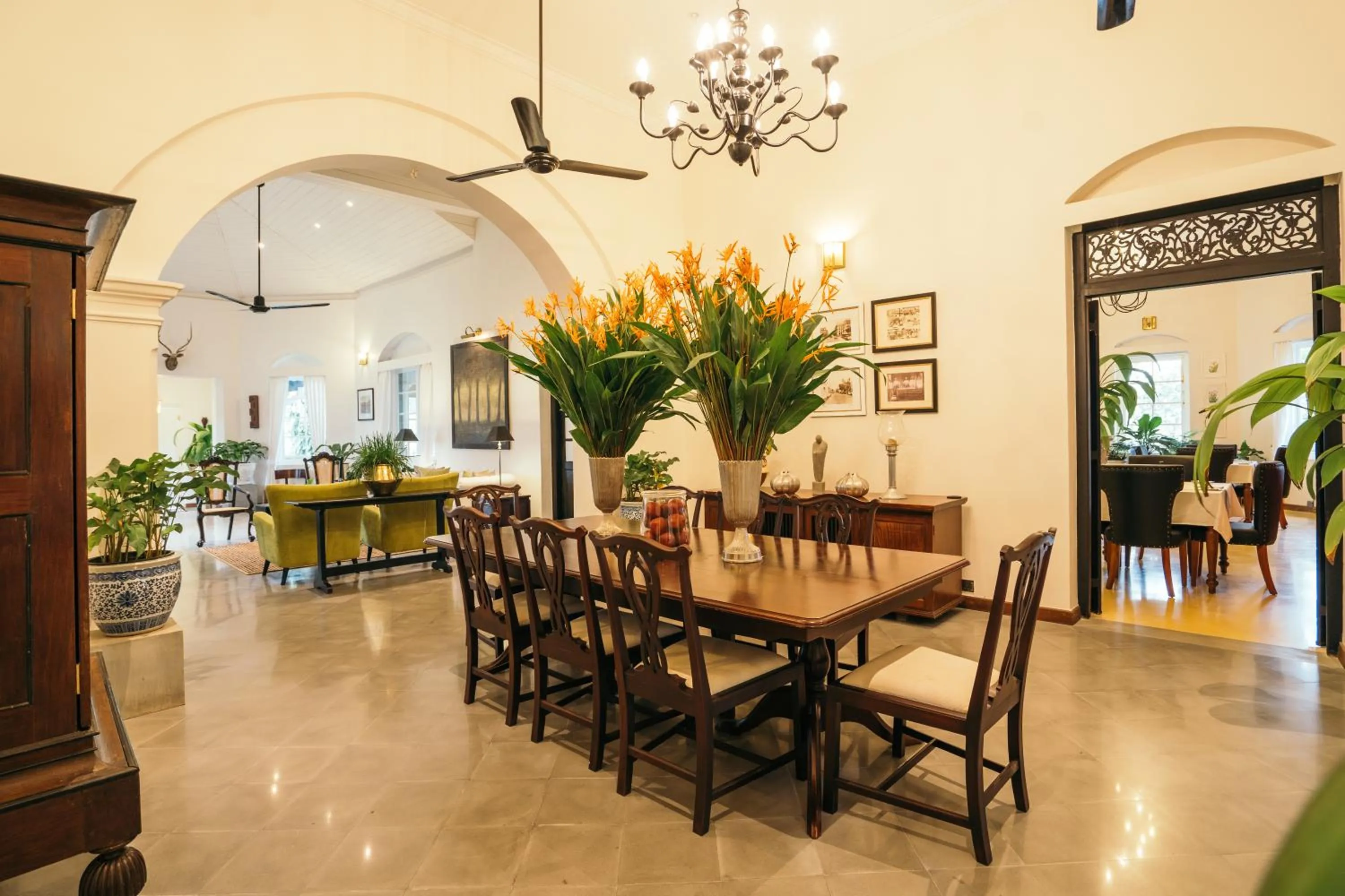 Living room in Glenross Living - A Collection of 7 Private Pool Villas and 3 Colonial Suites