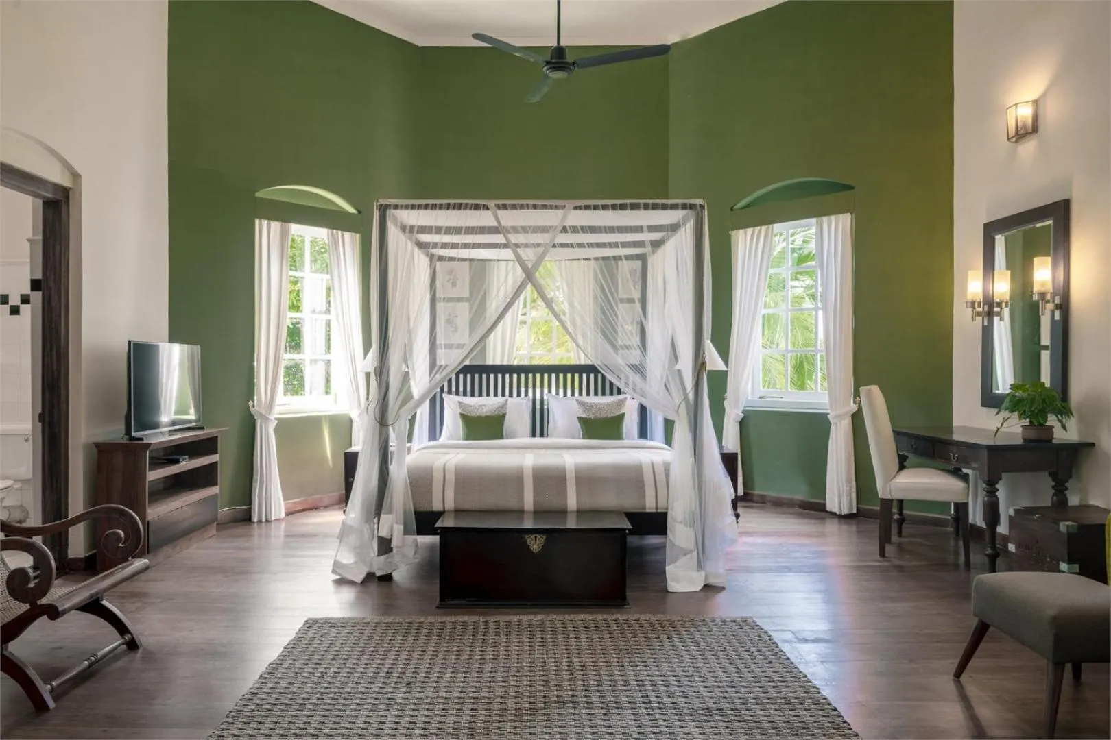 Property building, Bed in Glenross Living - A Collection of 7 Private Pool Villas and 3 Colonial Suites