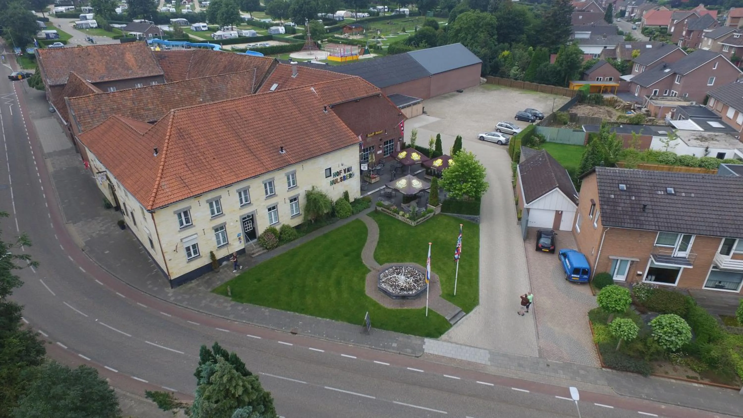 Bird's eye view in Carré Hotel Zuid-Limburg