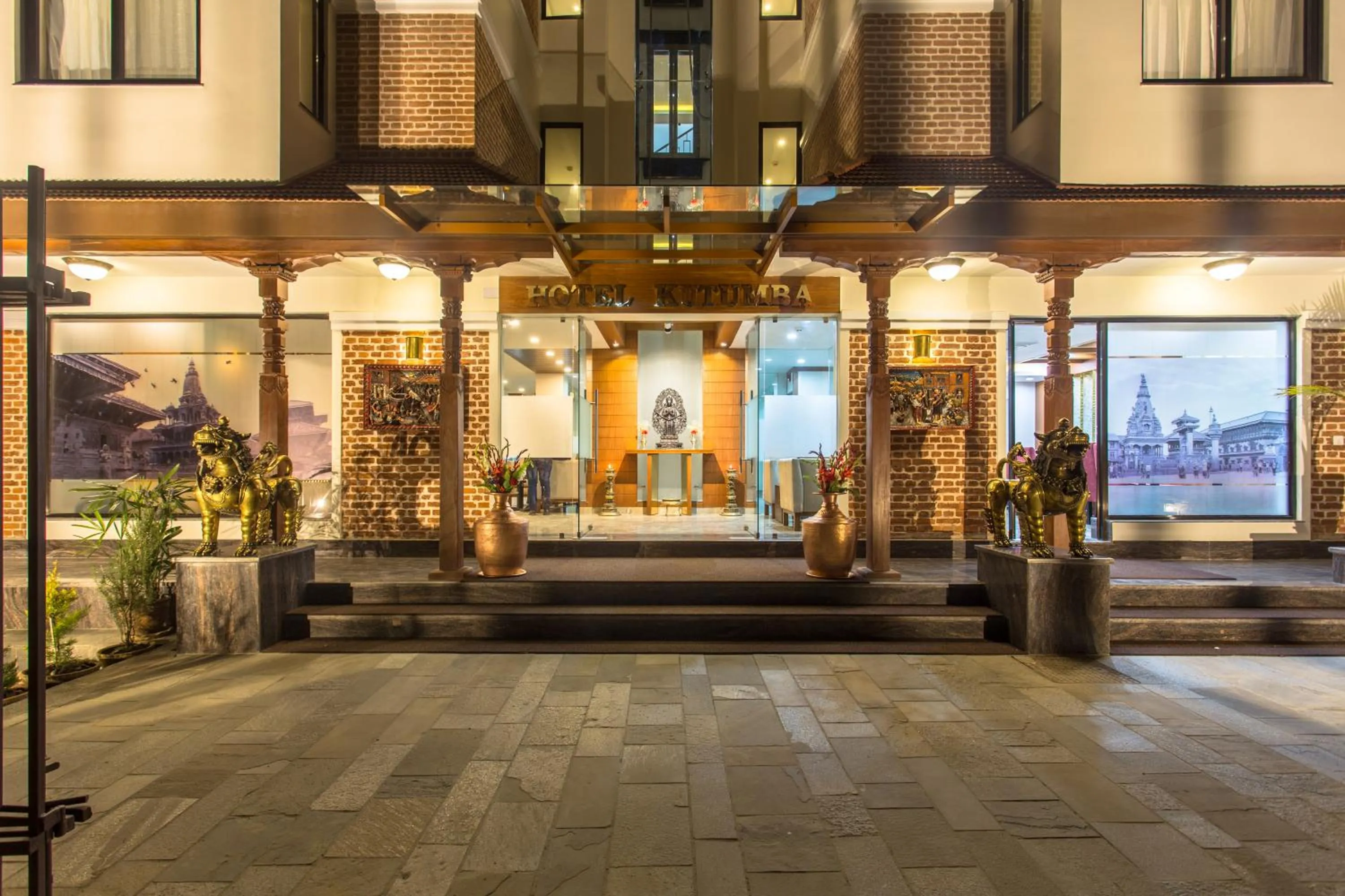 Facade/entrance in Hotel Kutumba