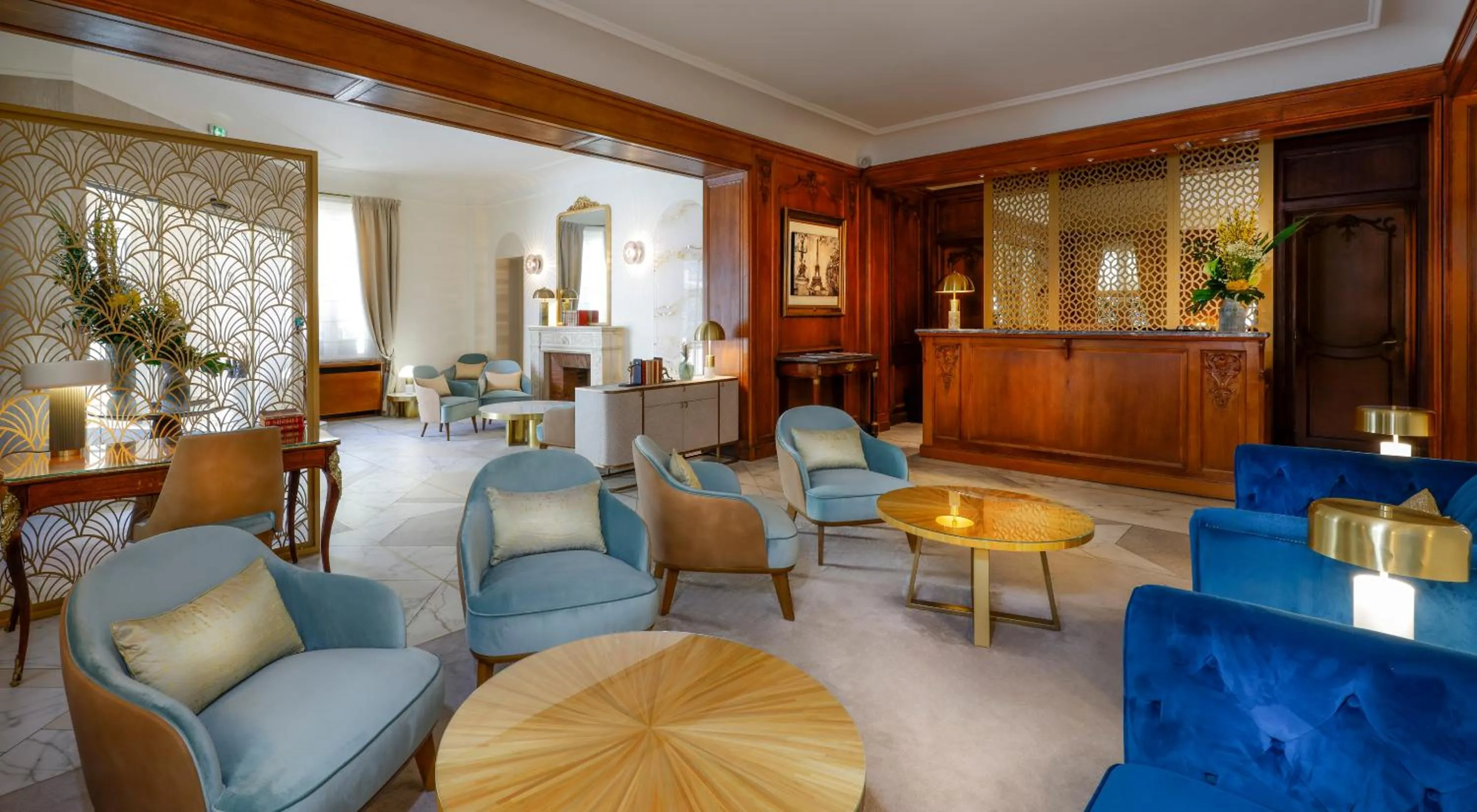 Lobby or reception in Hotel Claridge Paris