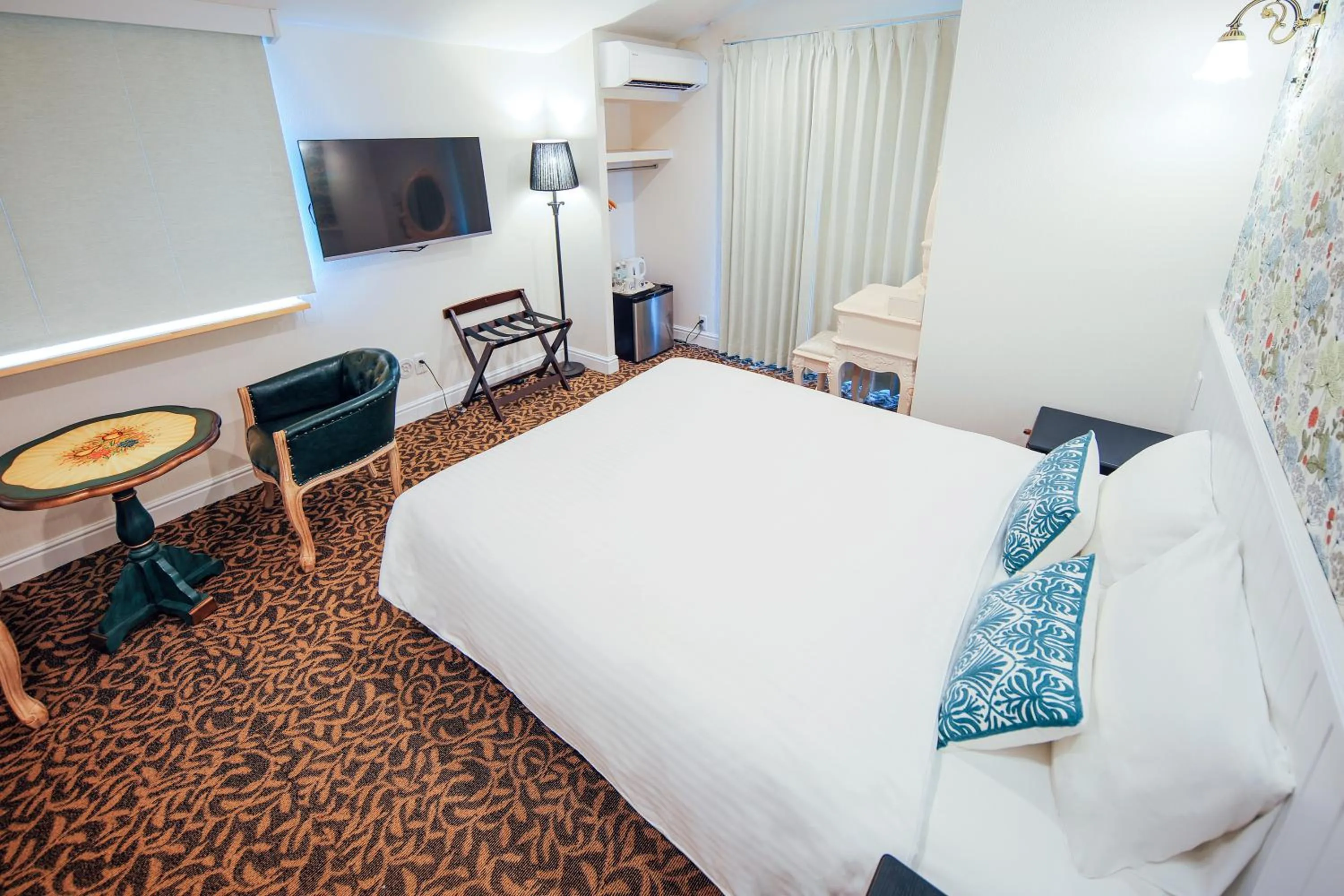 Bed in Hotel Wellies