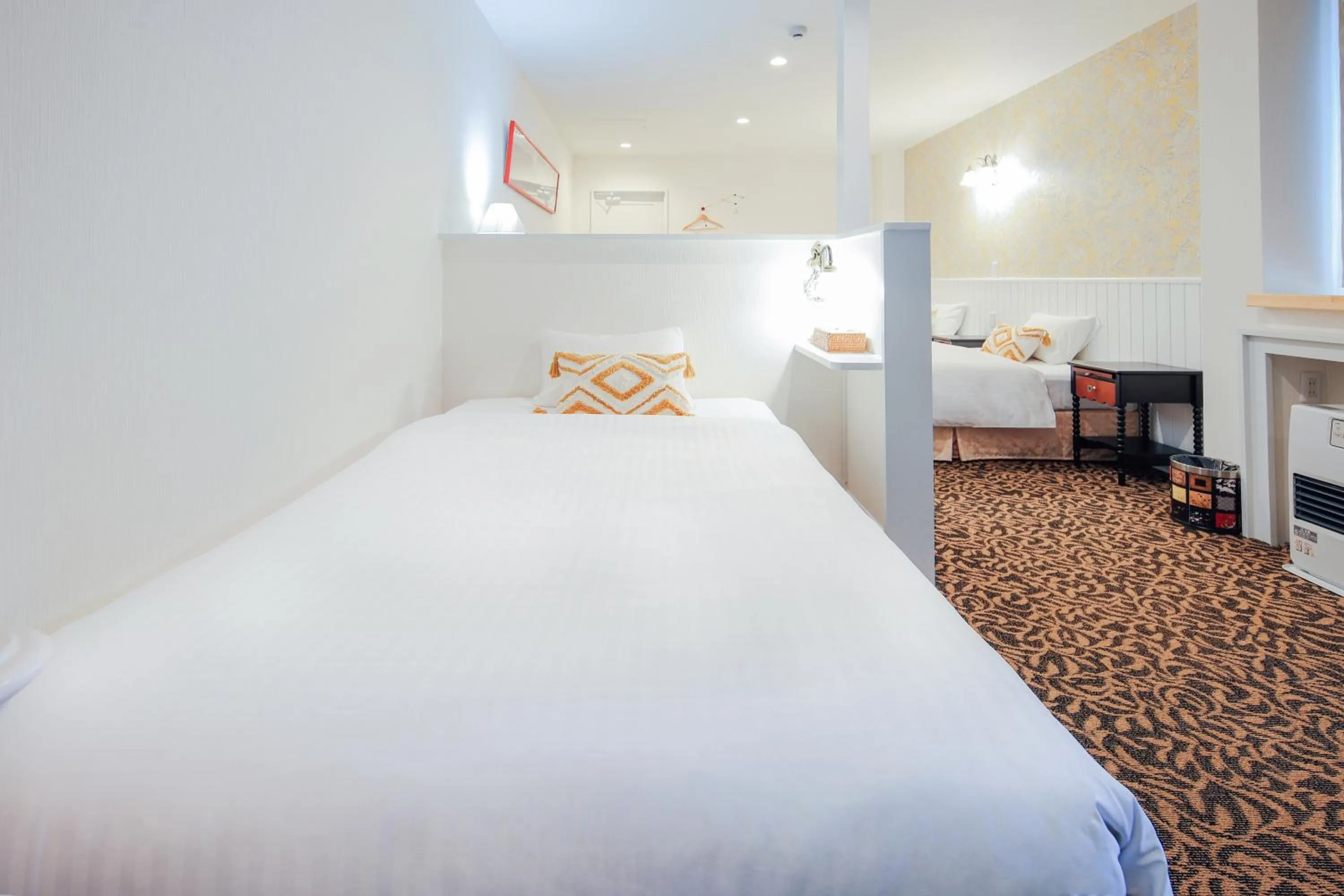 Bed in Hotel Wellies