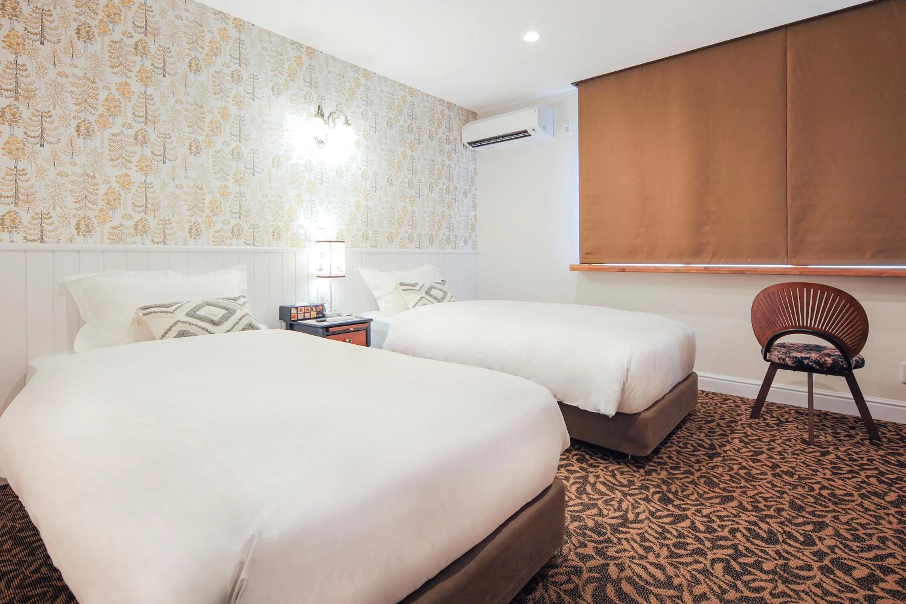 Bed in Hotel Wellies