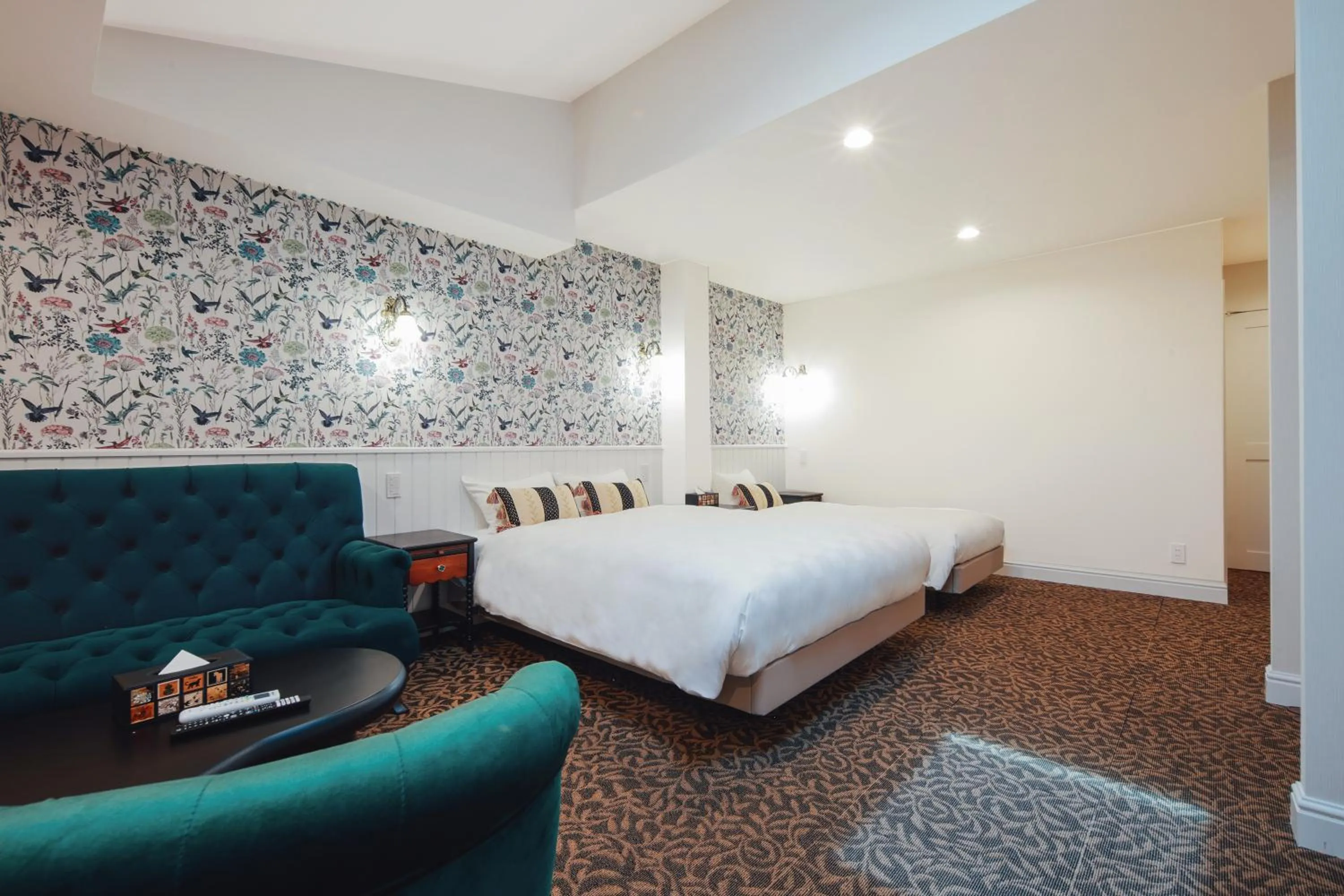 Bed in Hotel Wellies