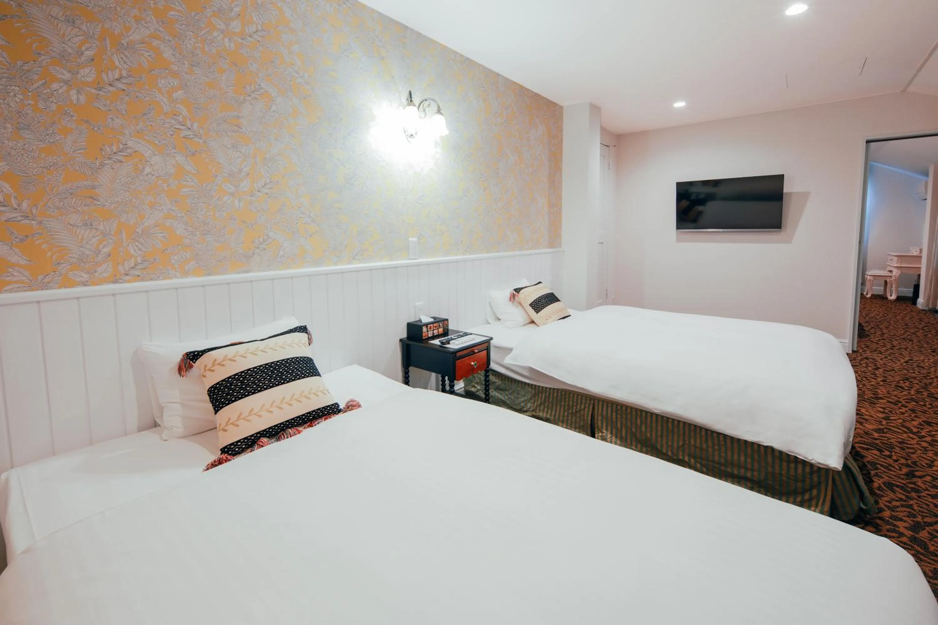 Bed in Hotel Wellies