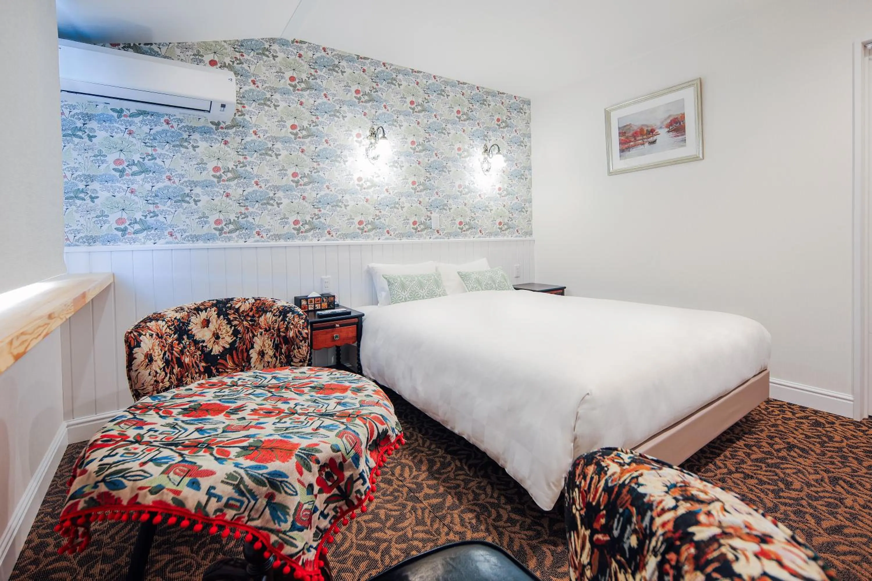 Bed in Hotel Wellies