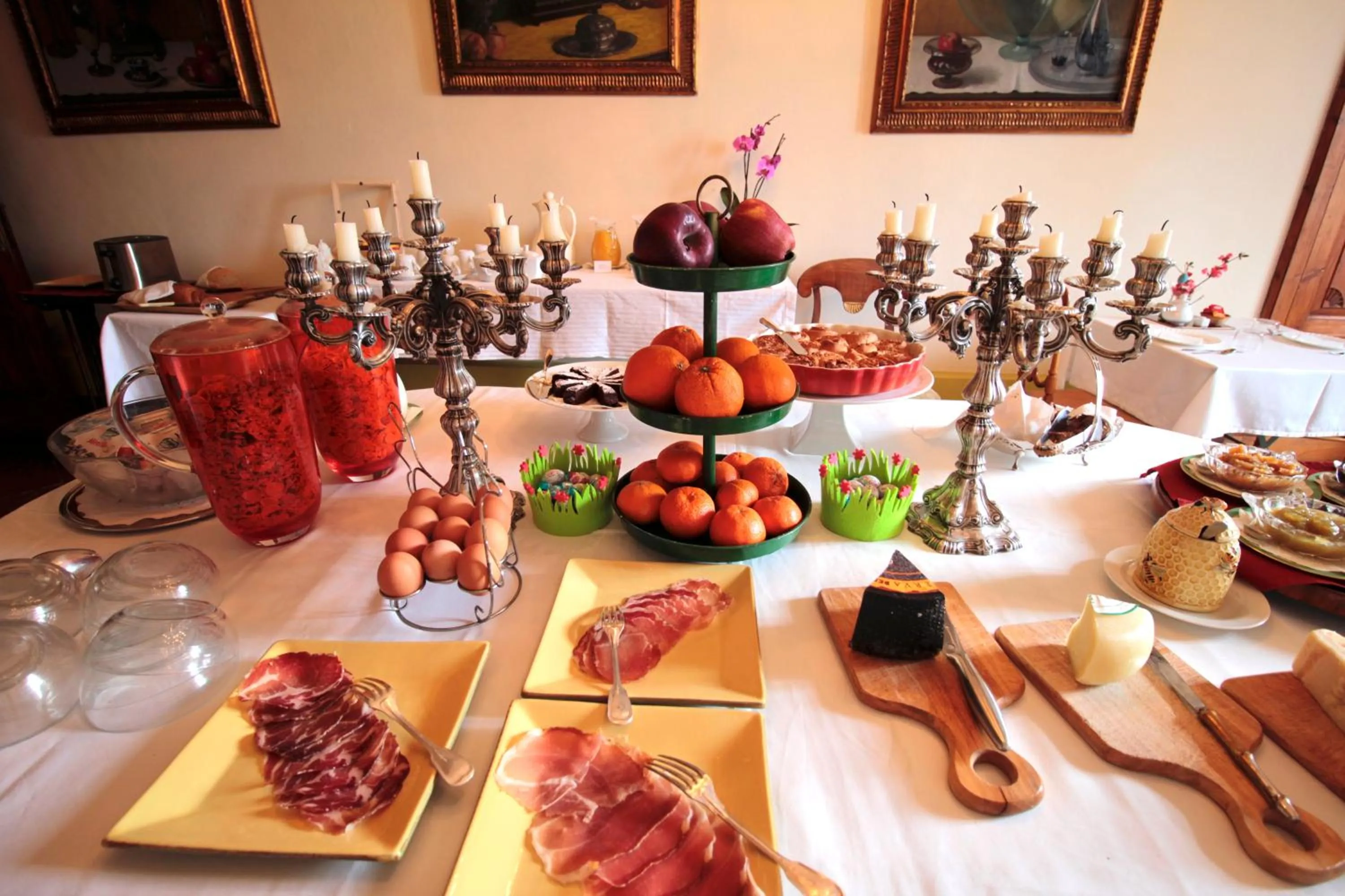 Breakfast in Castello di San Fabiano