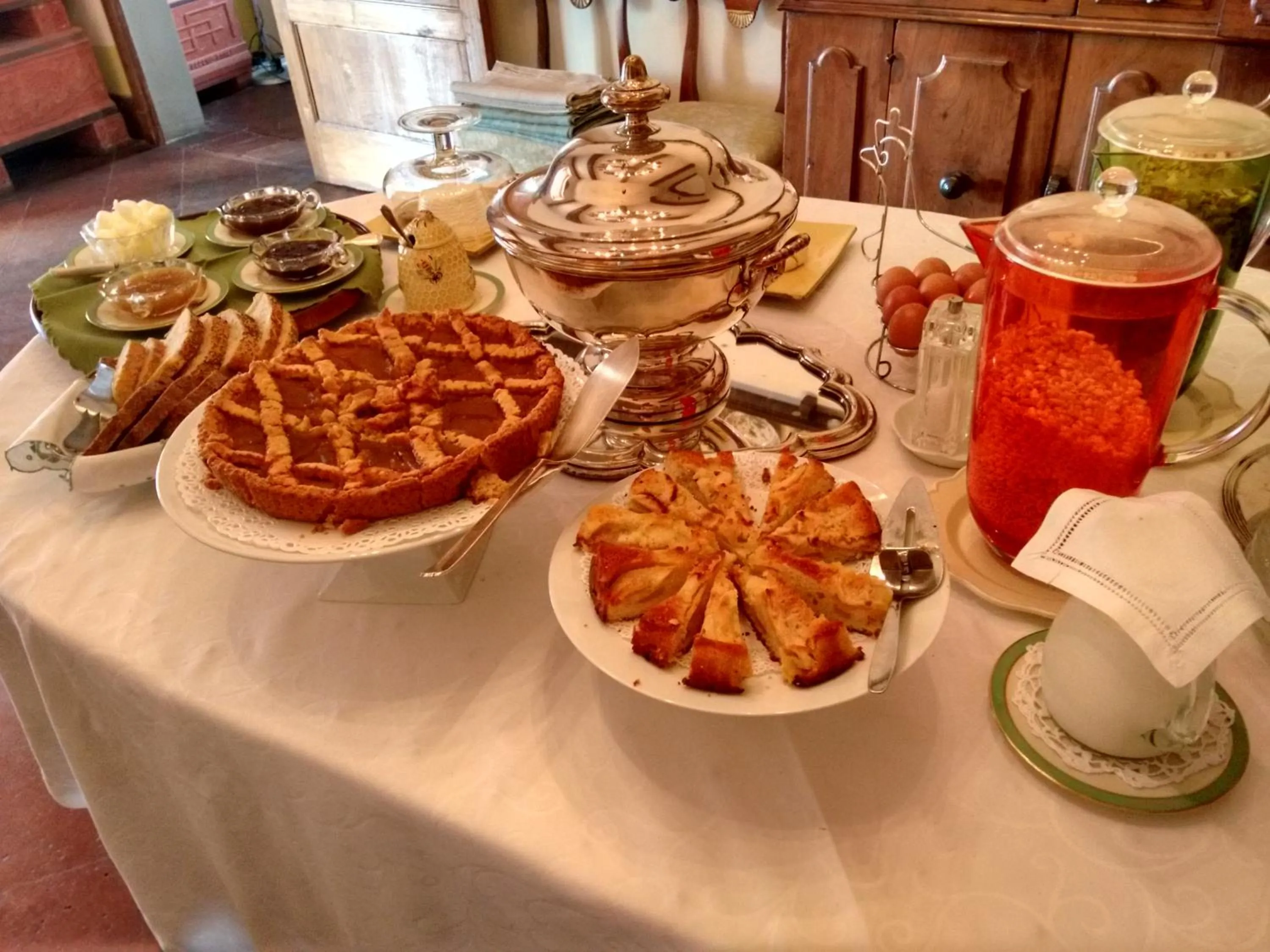 Food close-up in Castello di San Fabiano