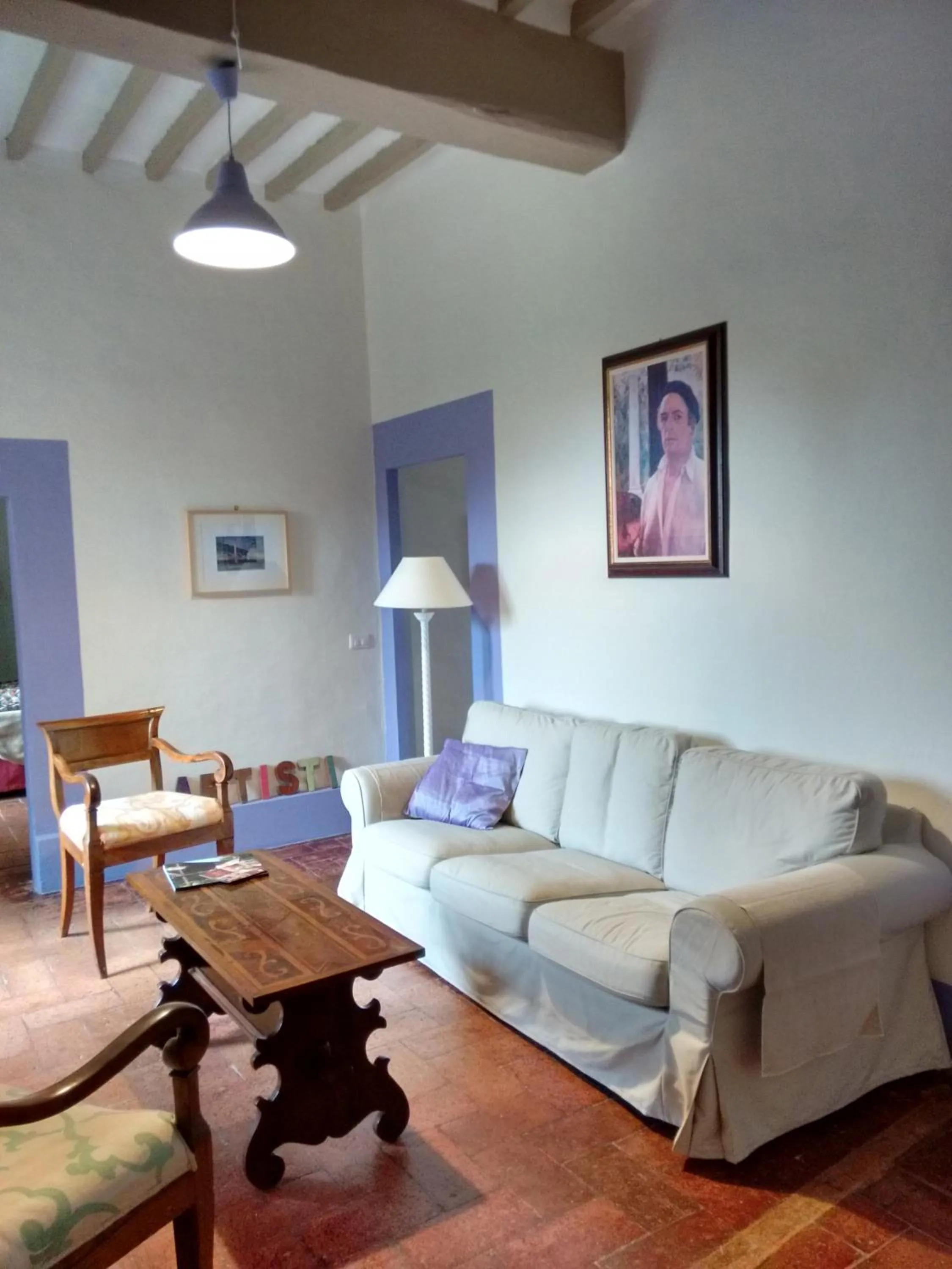 Living room in Castello di San Fabiano