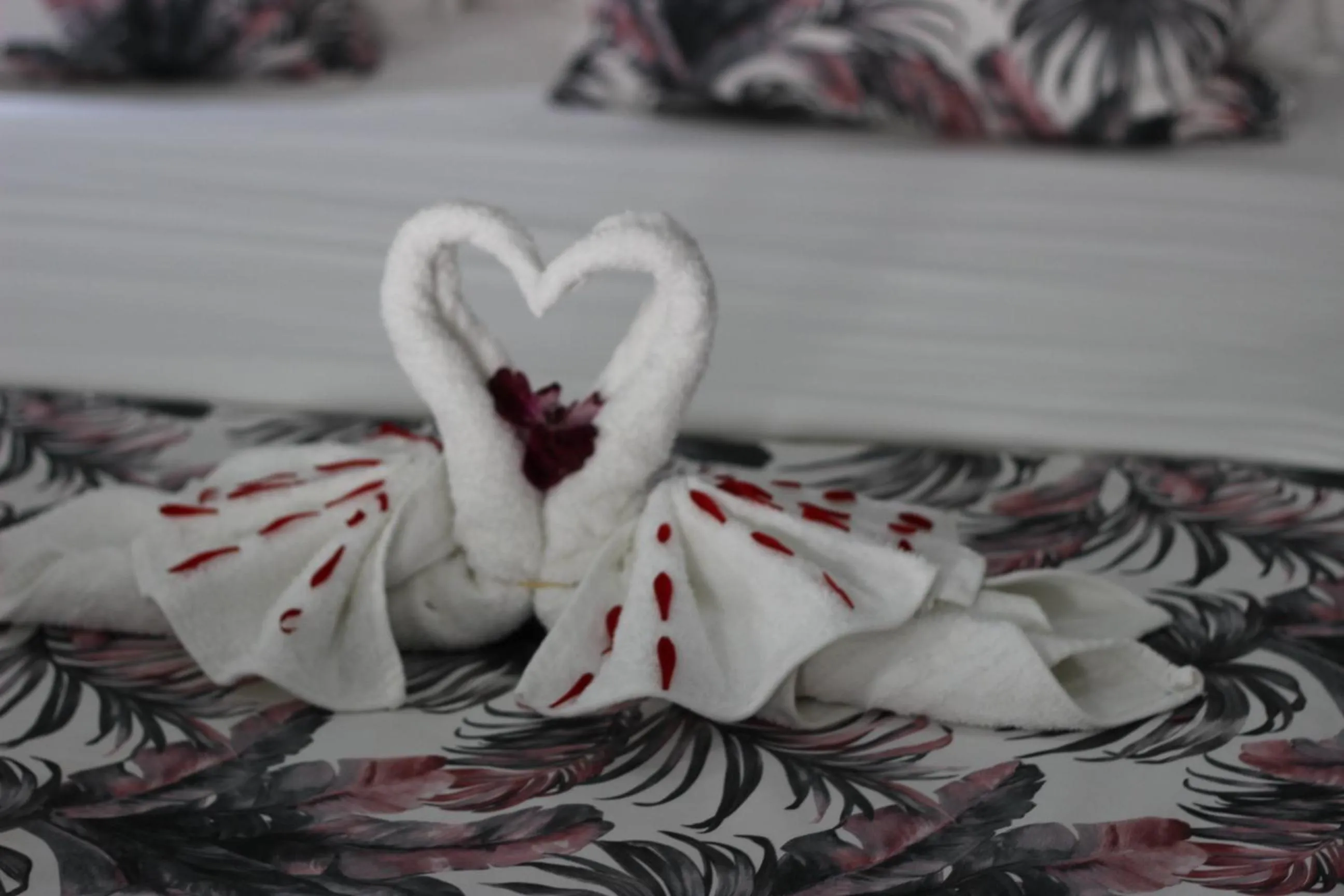 Bed in Ecolux Boutique Hotel