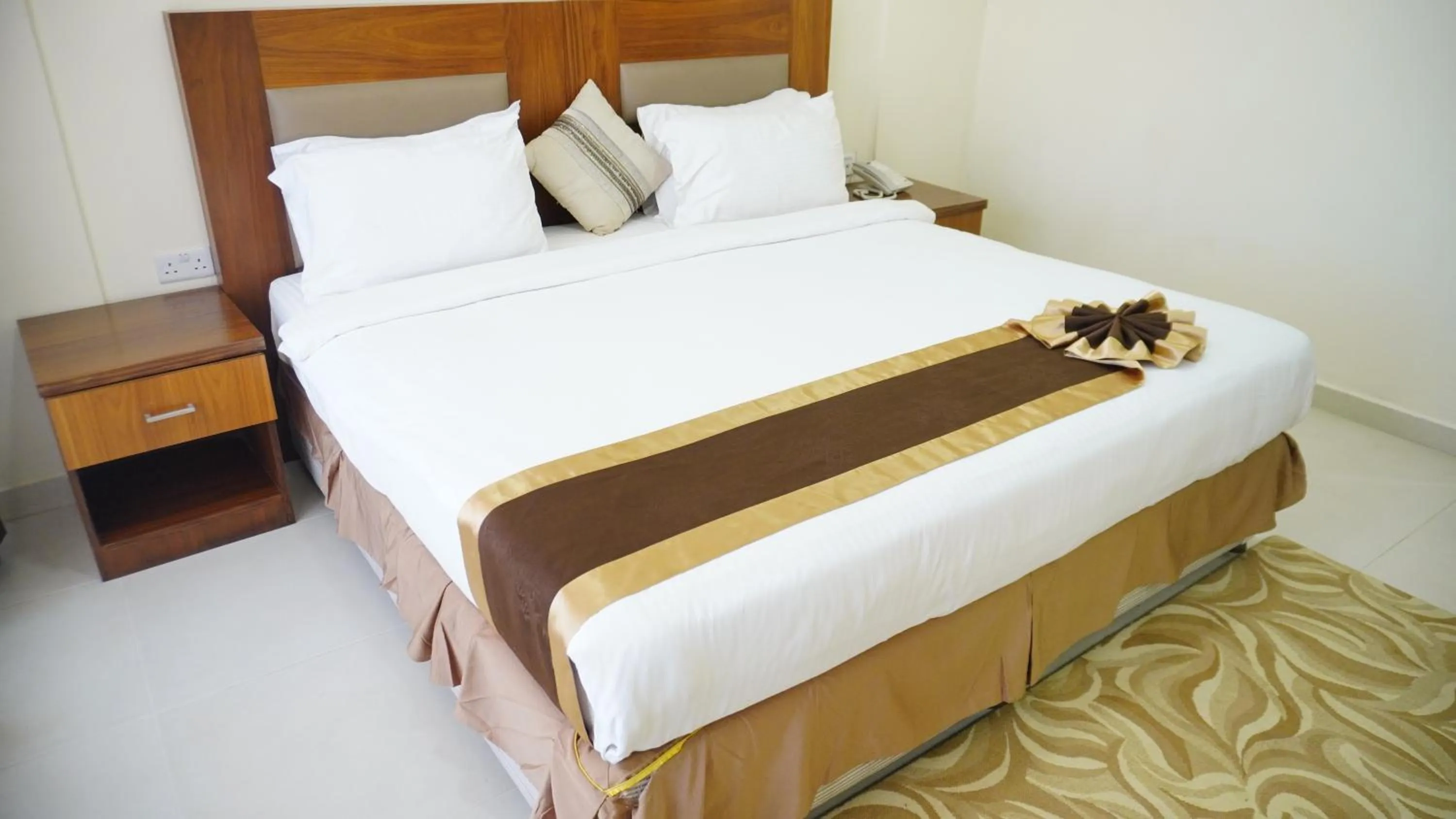 Bed in Bristol Hotel Salalah