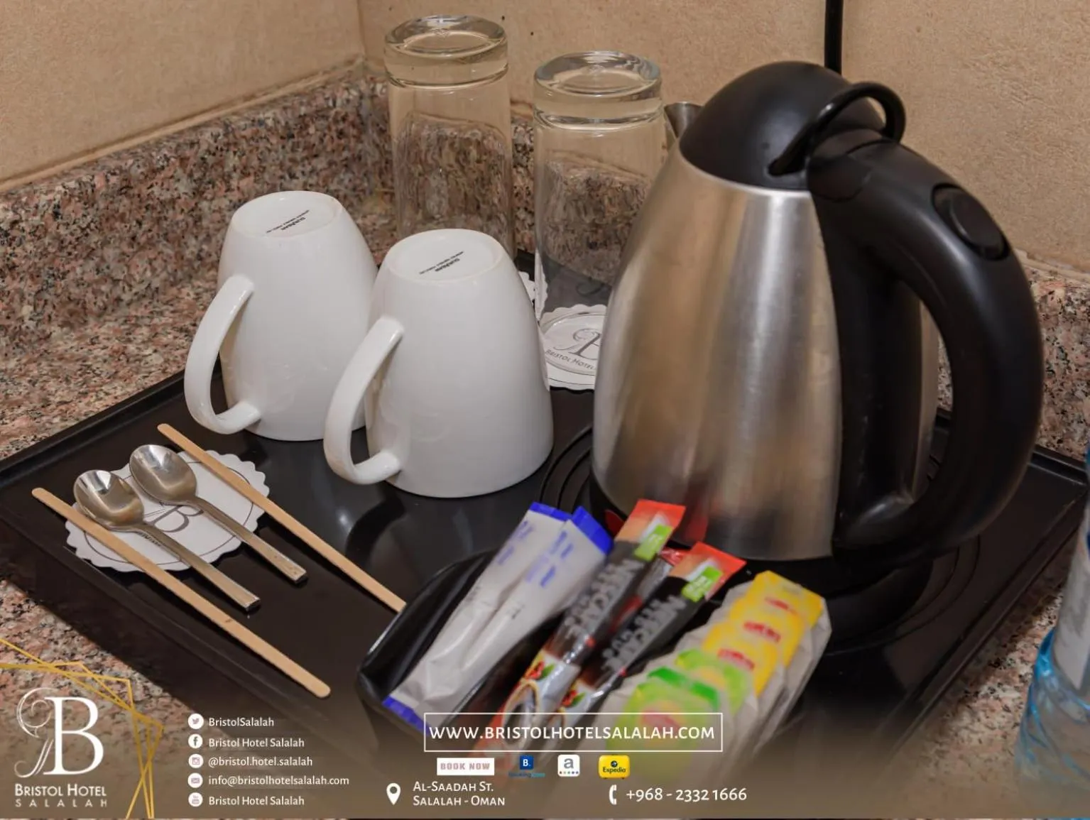 Coffee/tea facilities in Bristol Hotel Salalah