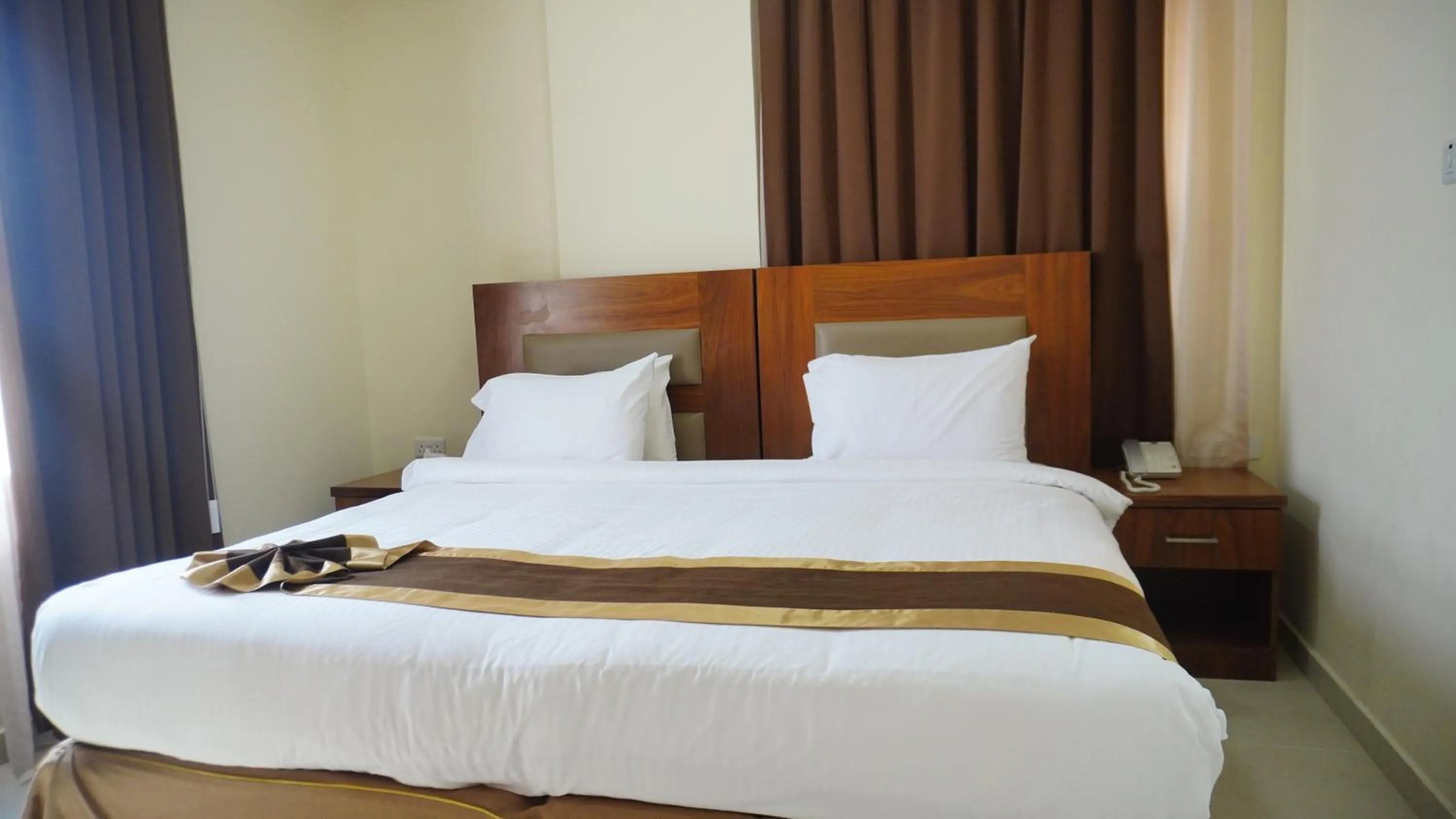Bed in Bristol Hotel Salalah