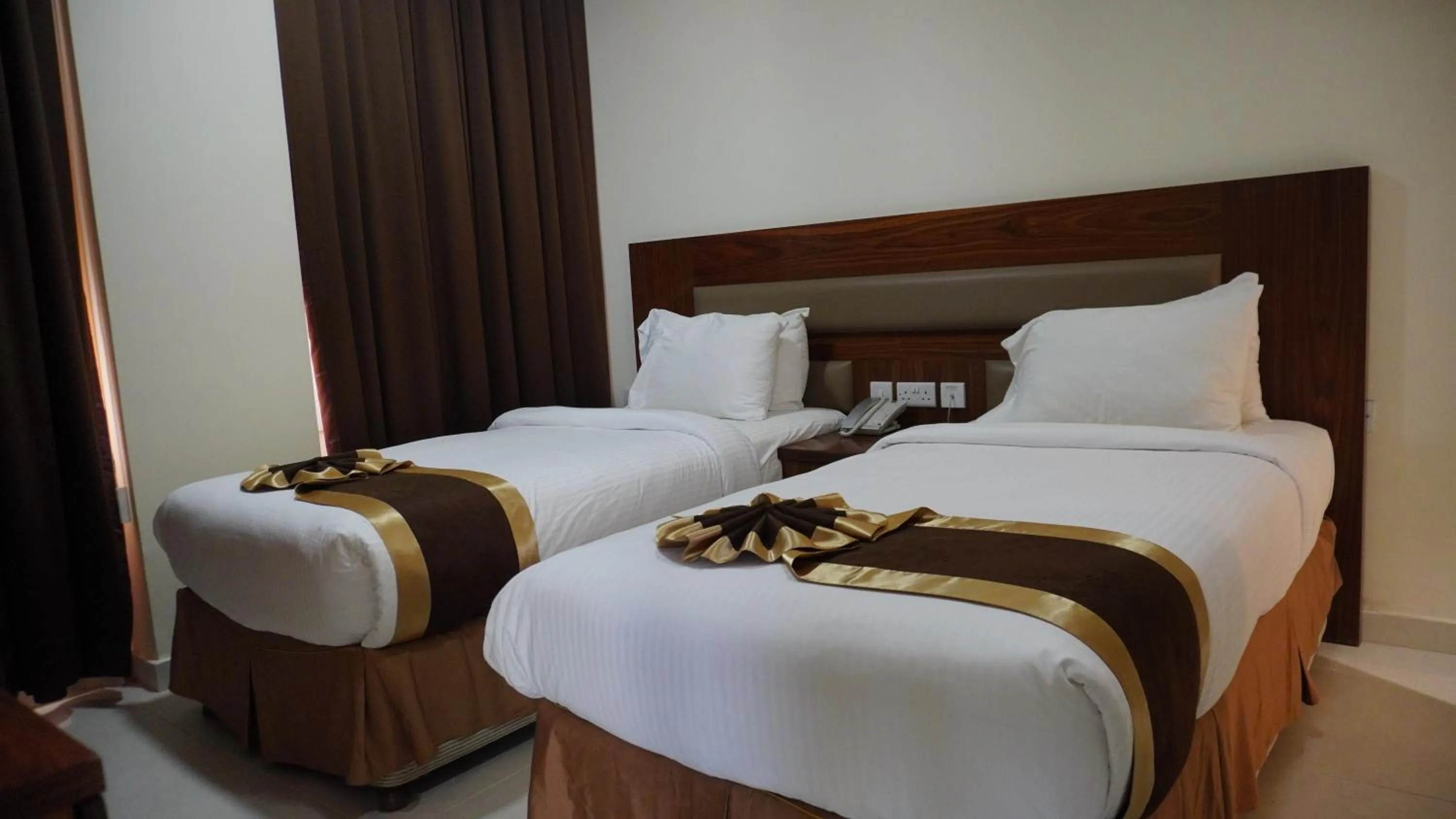 Bed in Bristol Hotel Salalah