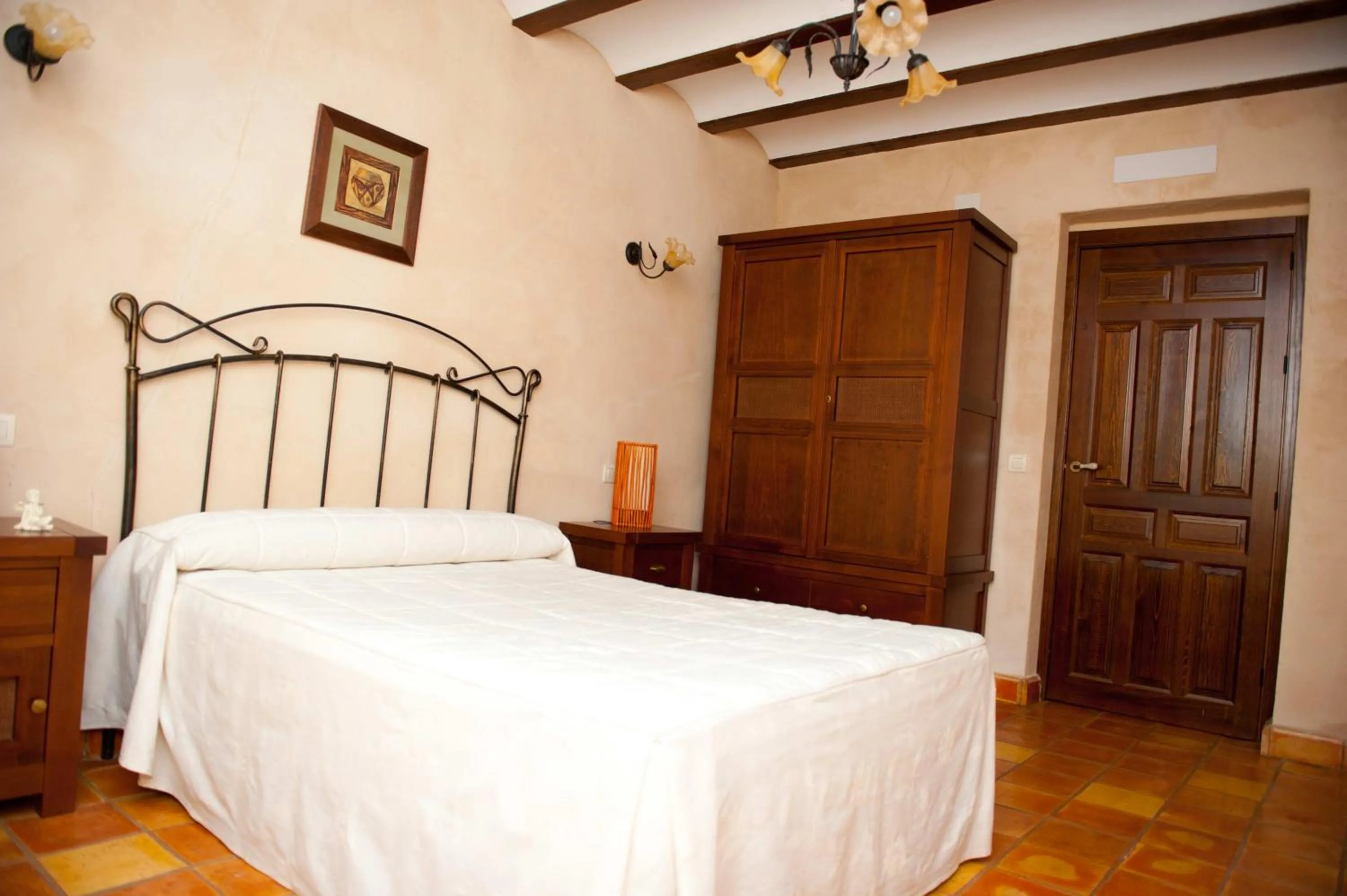 Bedroom, Bed in Casas Rurales Cortijo Bellavista