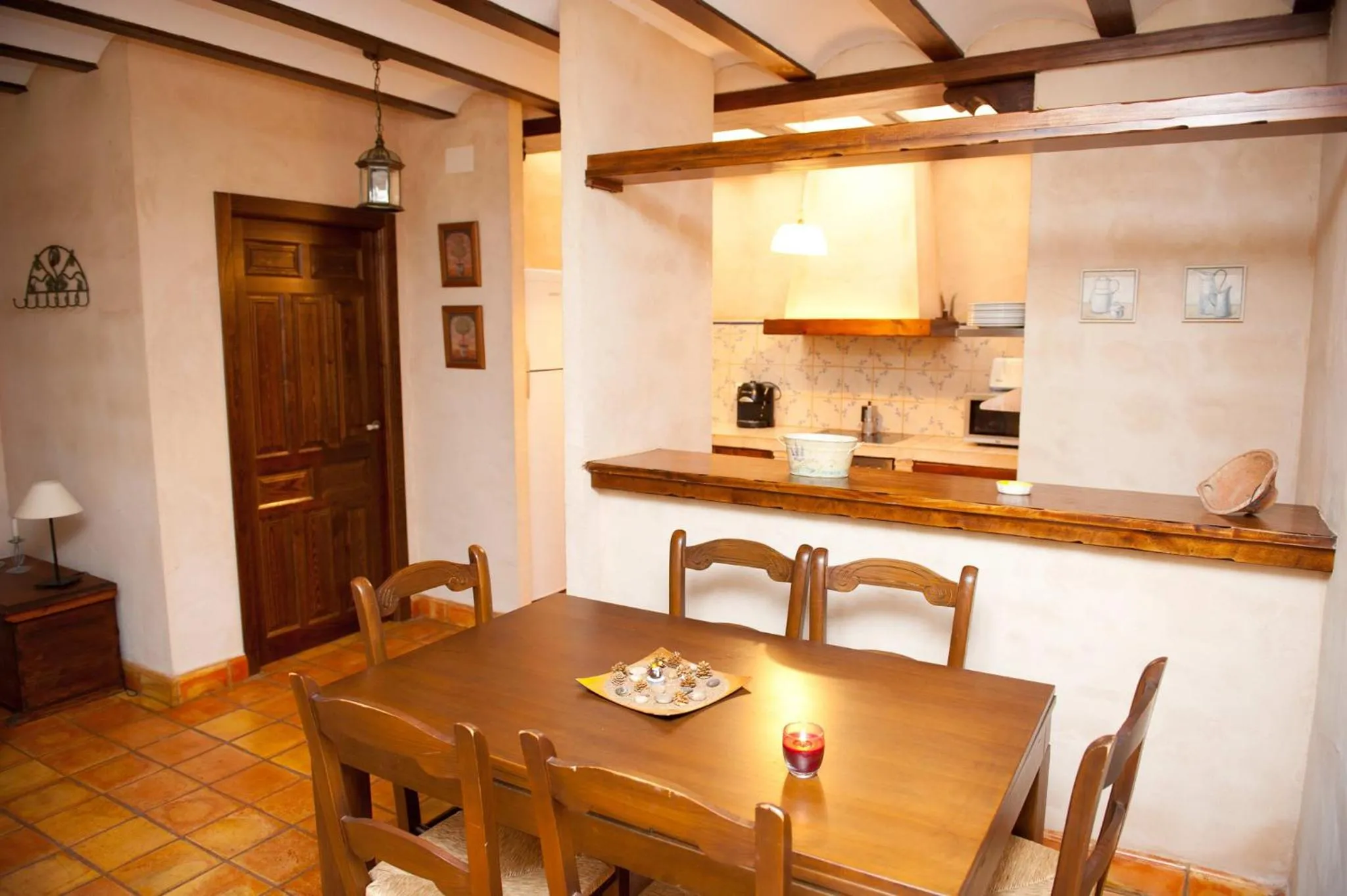 Kitchen or kitchenette in Casas Rurales Cortijo Bellavista