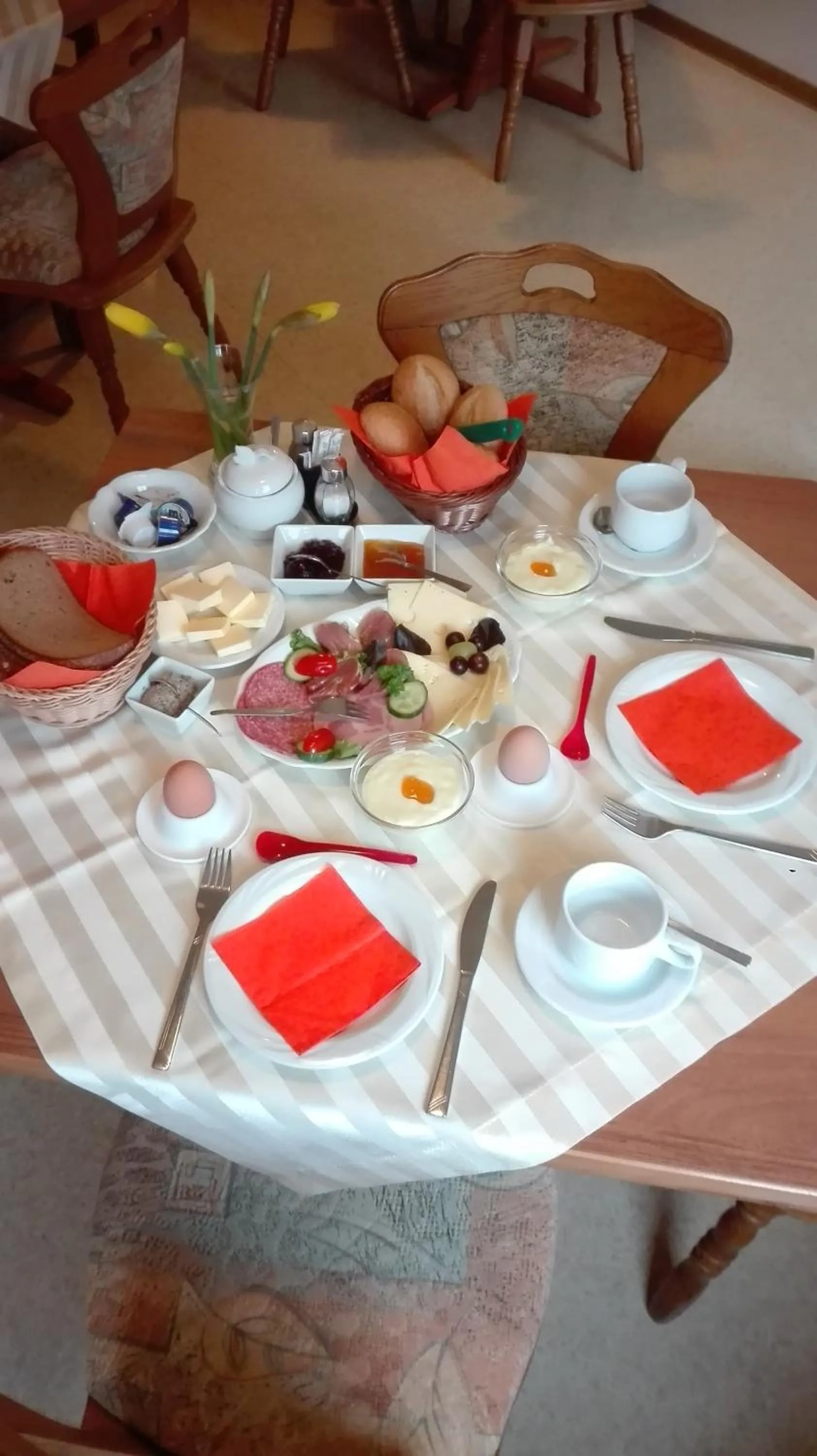 Breakfast in Christel's Pension