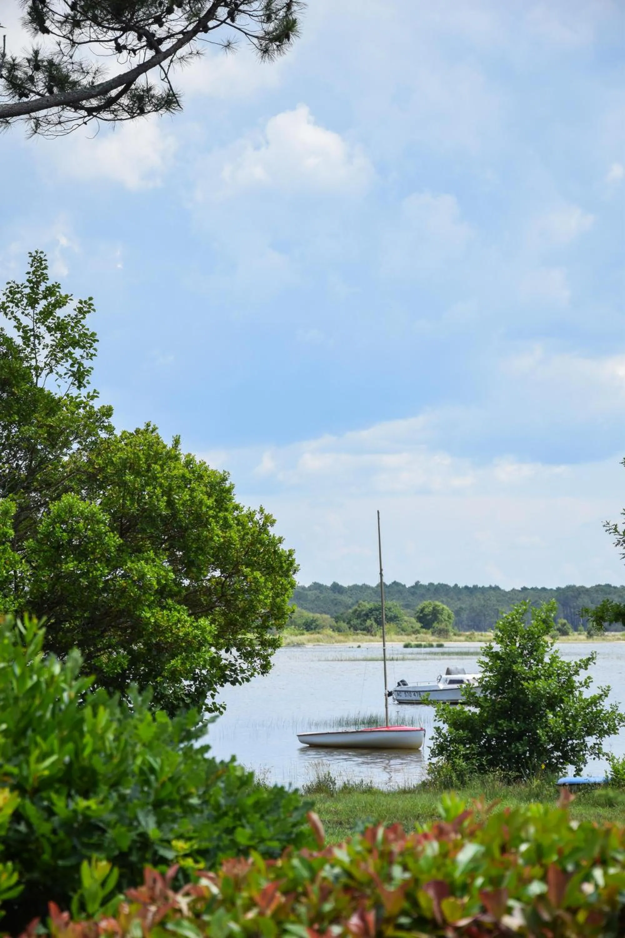 Lake view in La Maison Moutchic