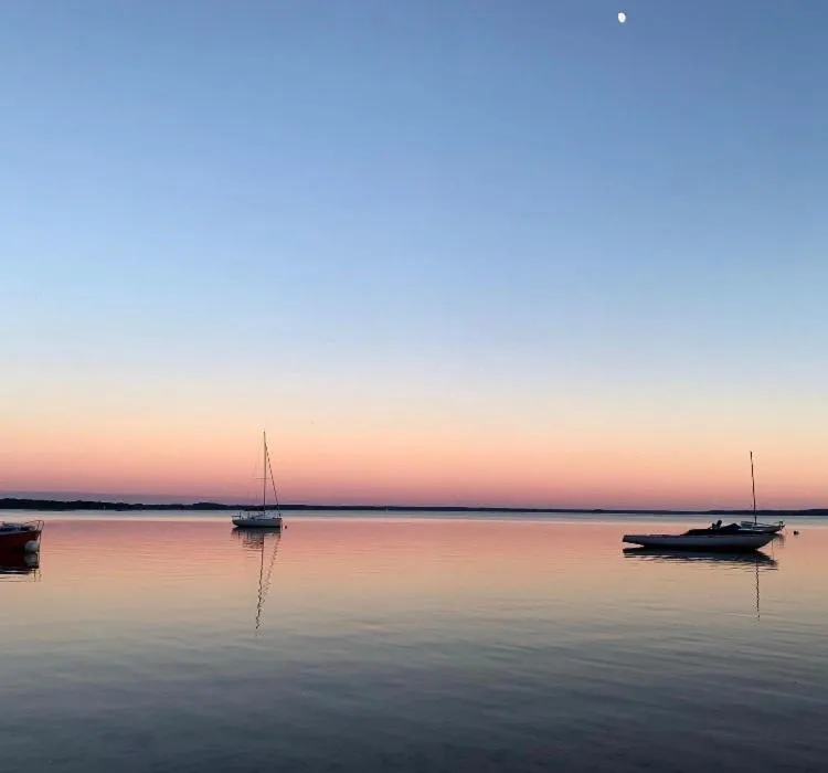 Lake view in La Maison Moutchic