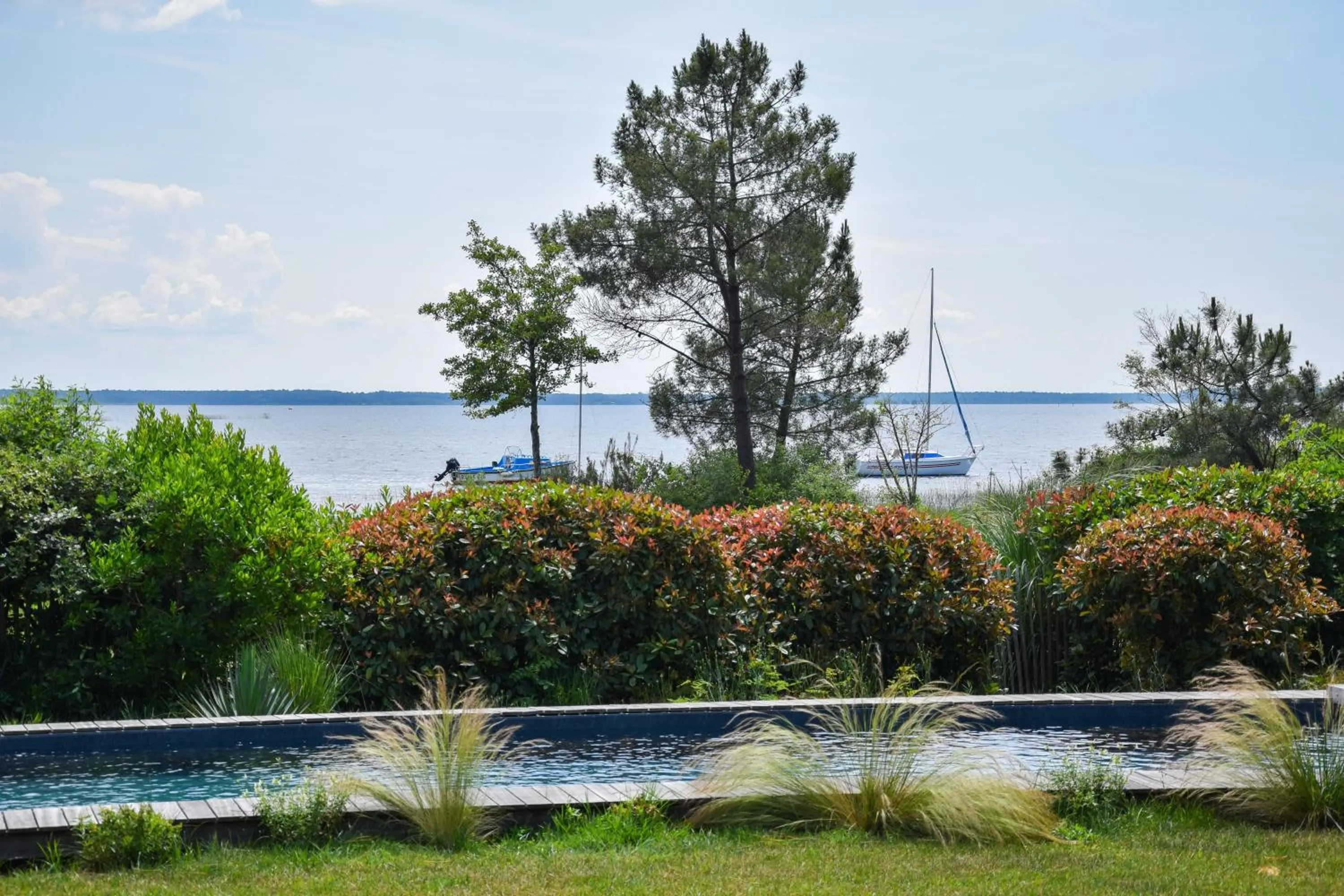 Lake view in La Maison Moutchic