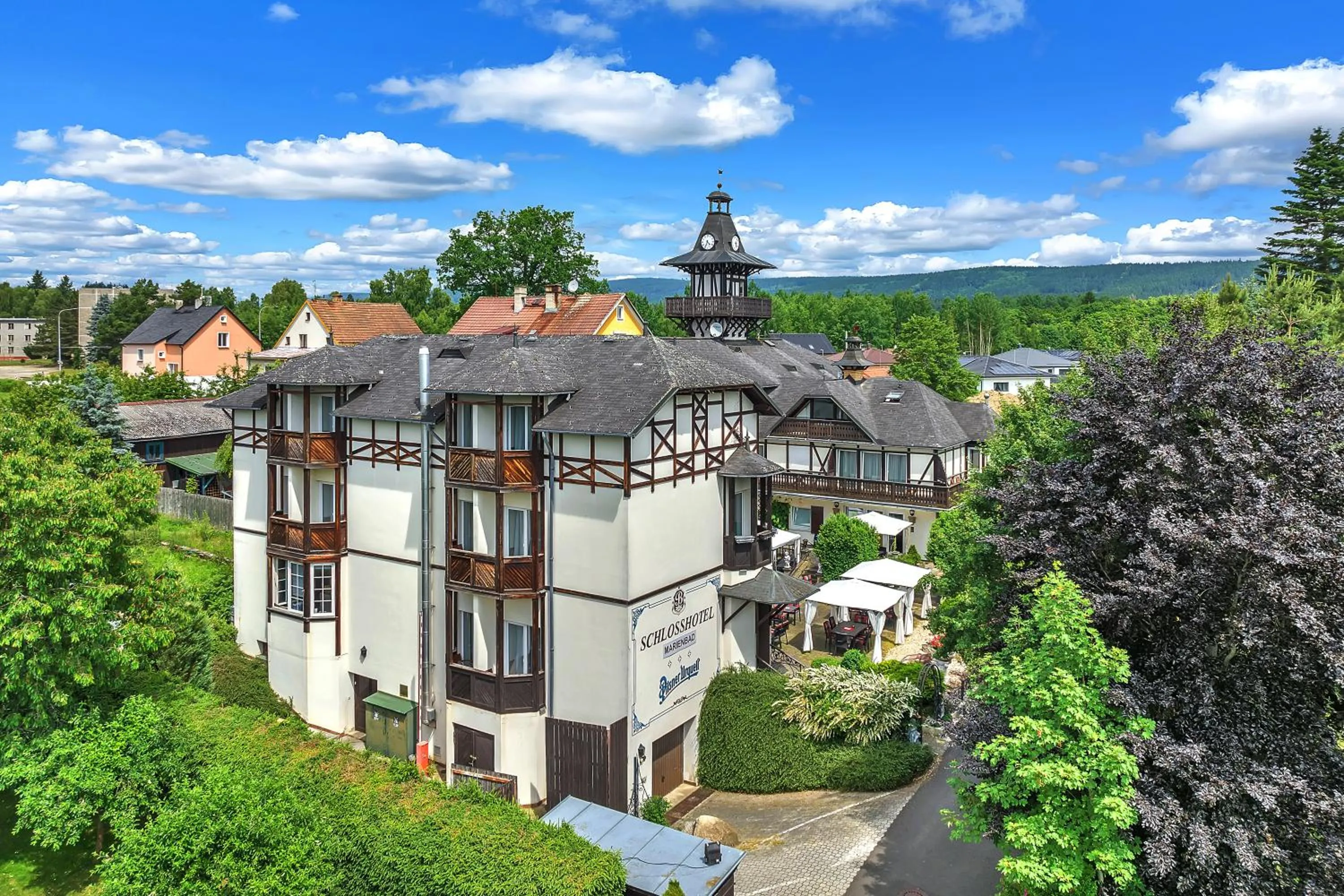 Property building in Schlosshotel Marienbad