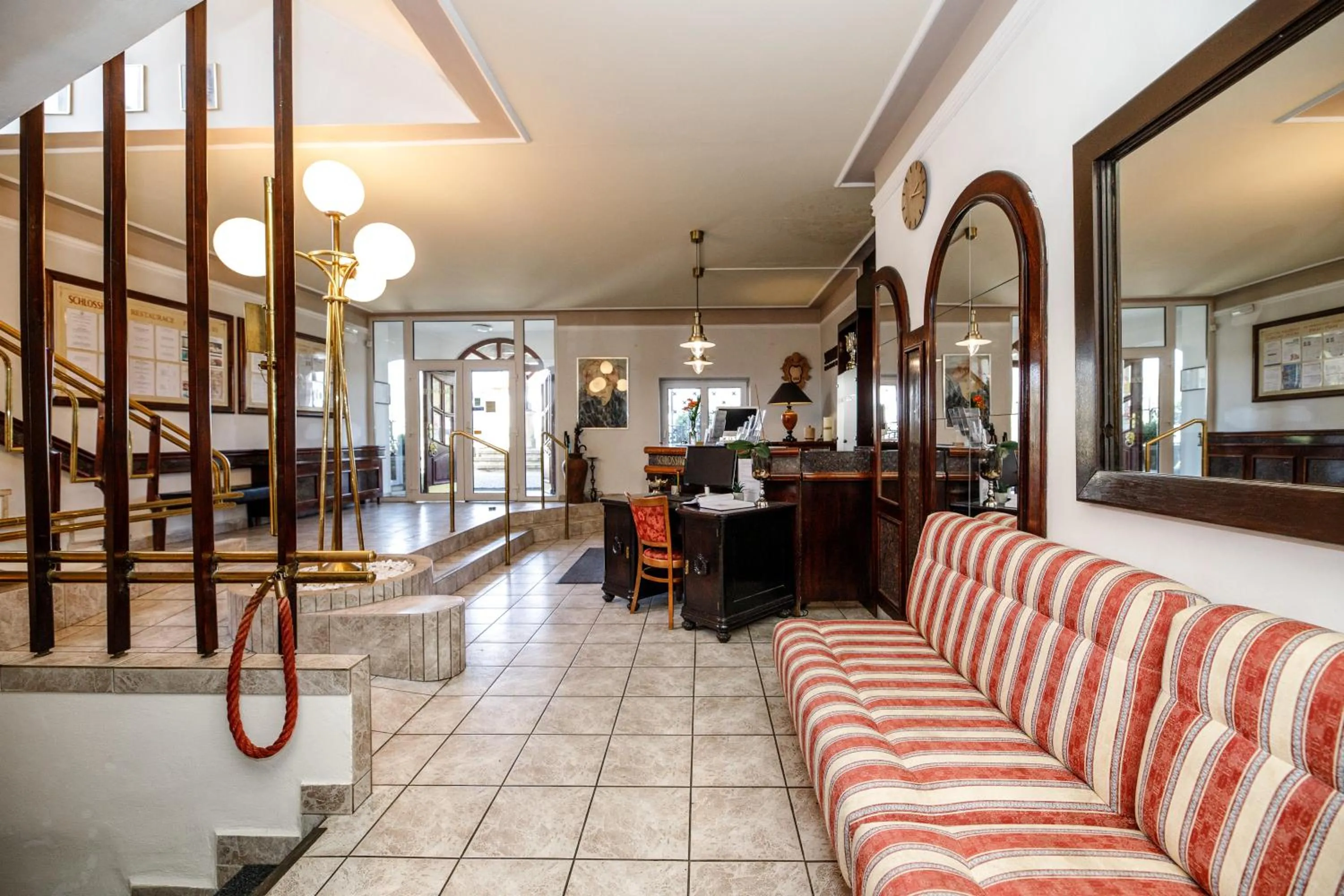 Restaurant/places to eat in Schlosshotel Marienbad