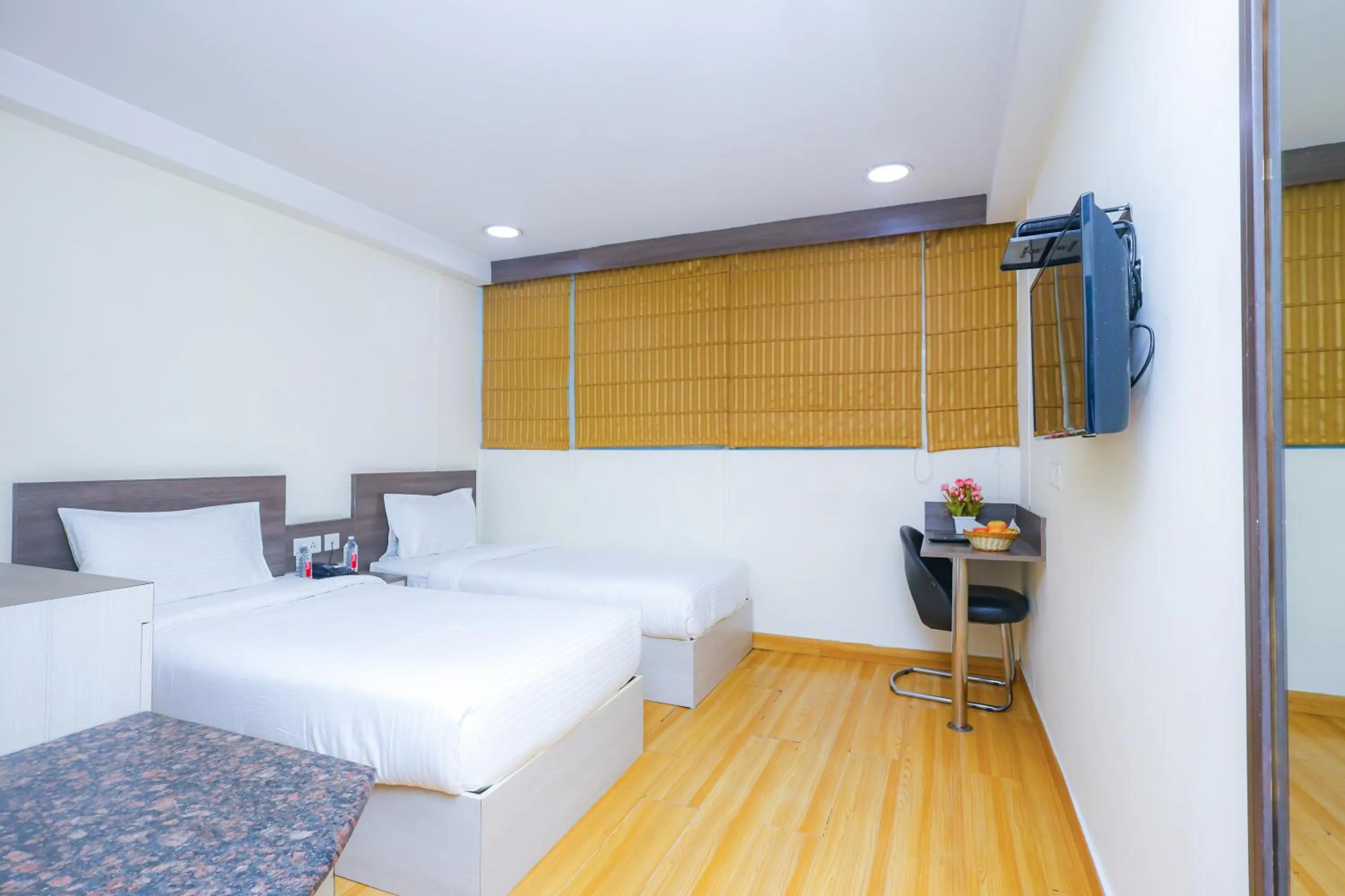 Bedroom, Bed in Hyphen Business Hotel