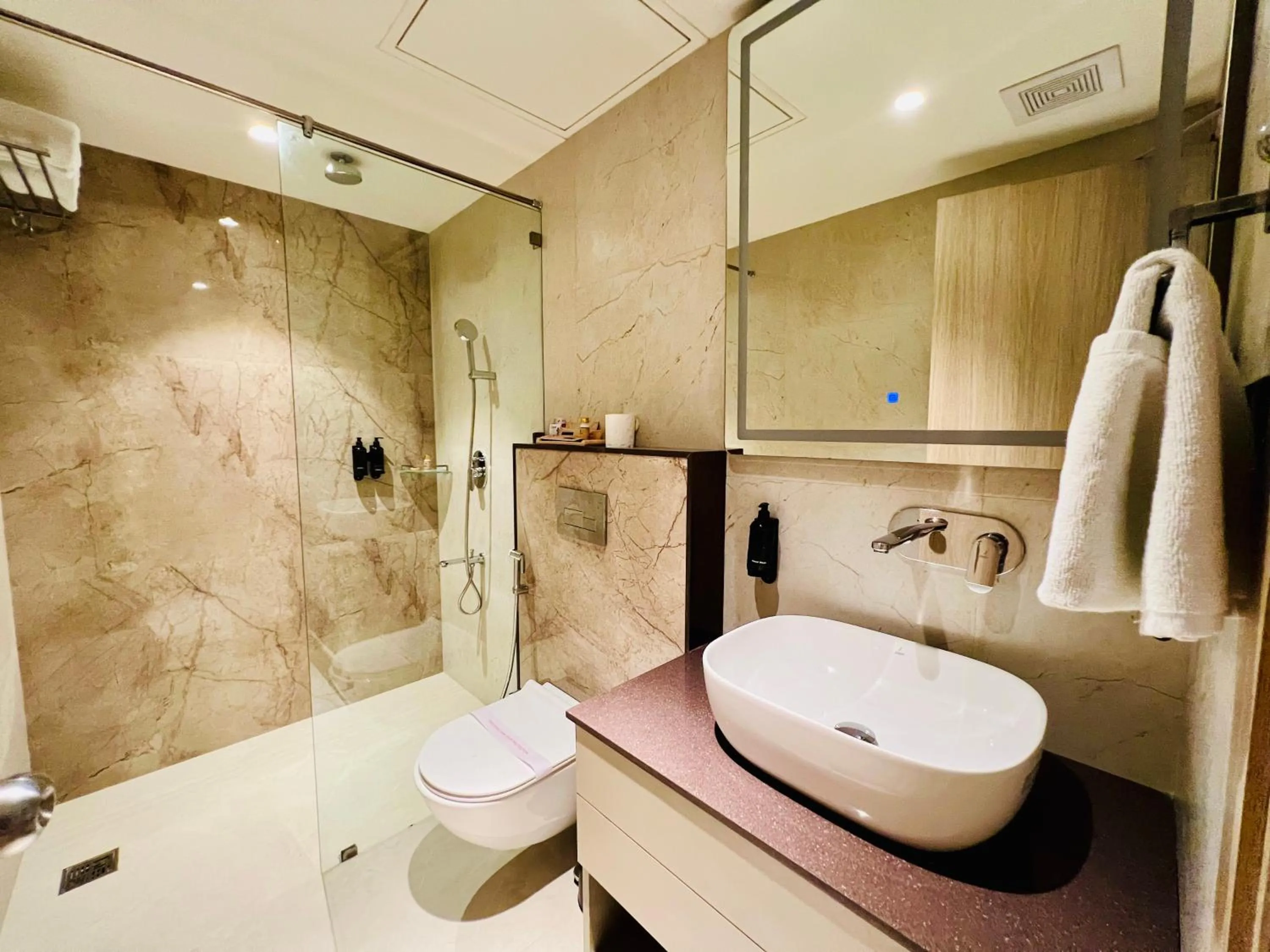 Toilet in Hyphen Business Hotel