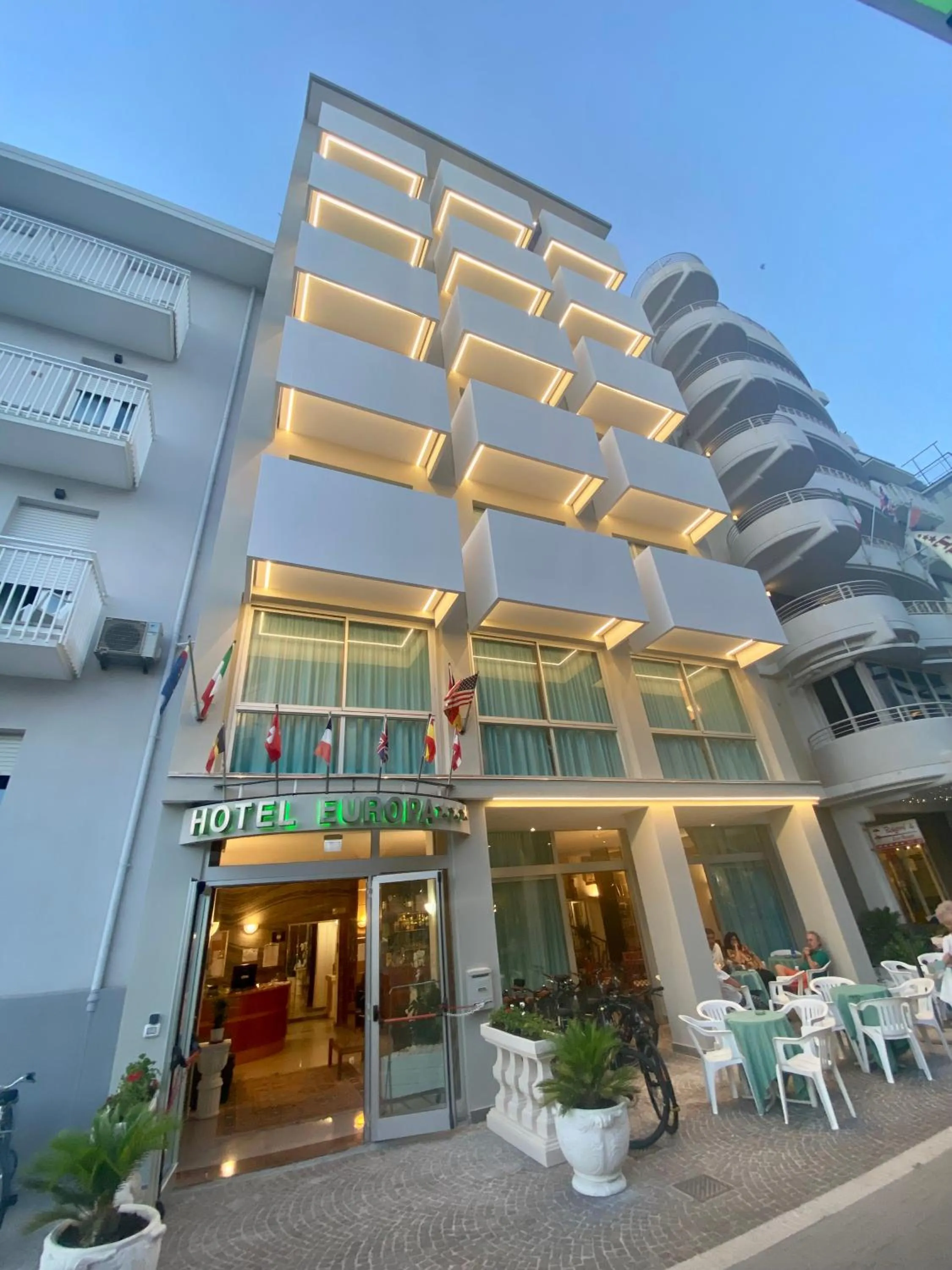 Property building in Hotel Europa