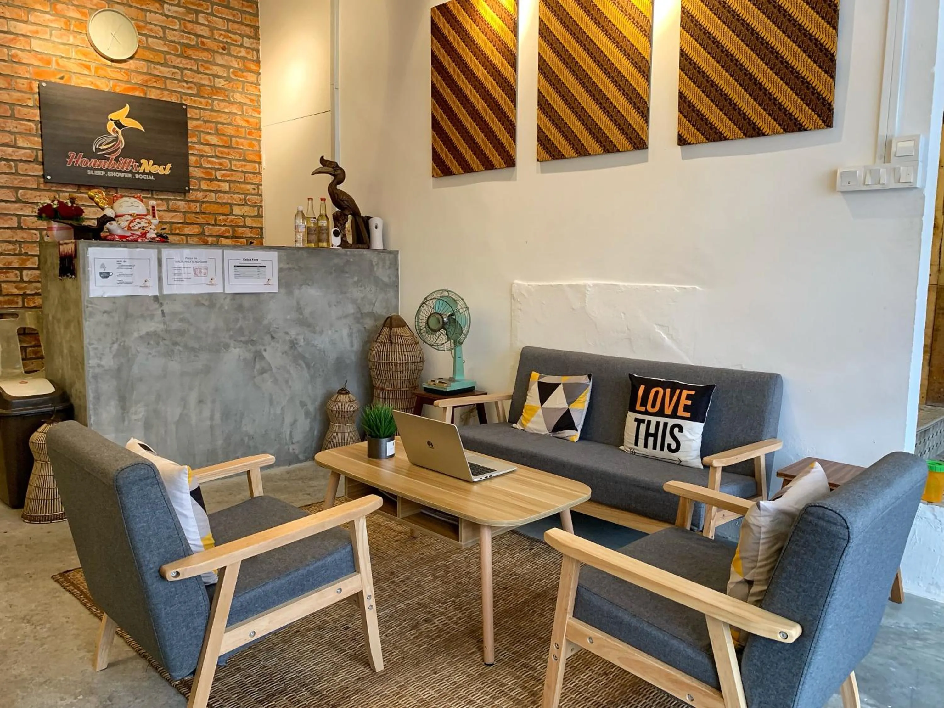 Lobby or reception in Hornbill's Nest Kuching