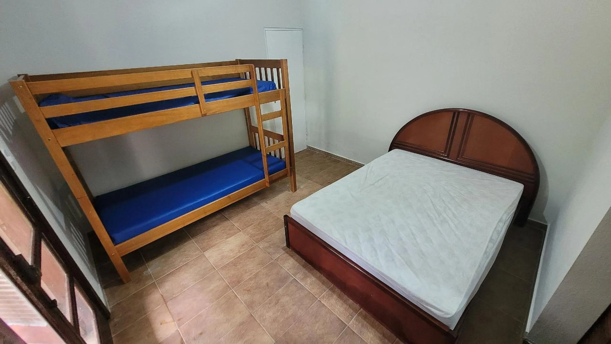 Bed in Eco Chalés Luar das Marés