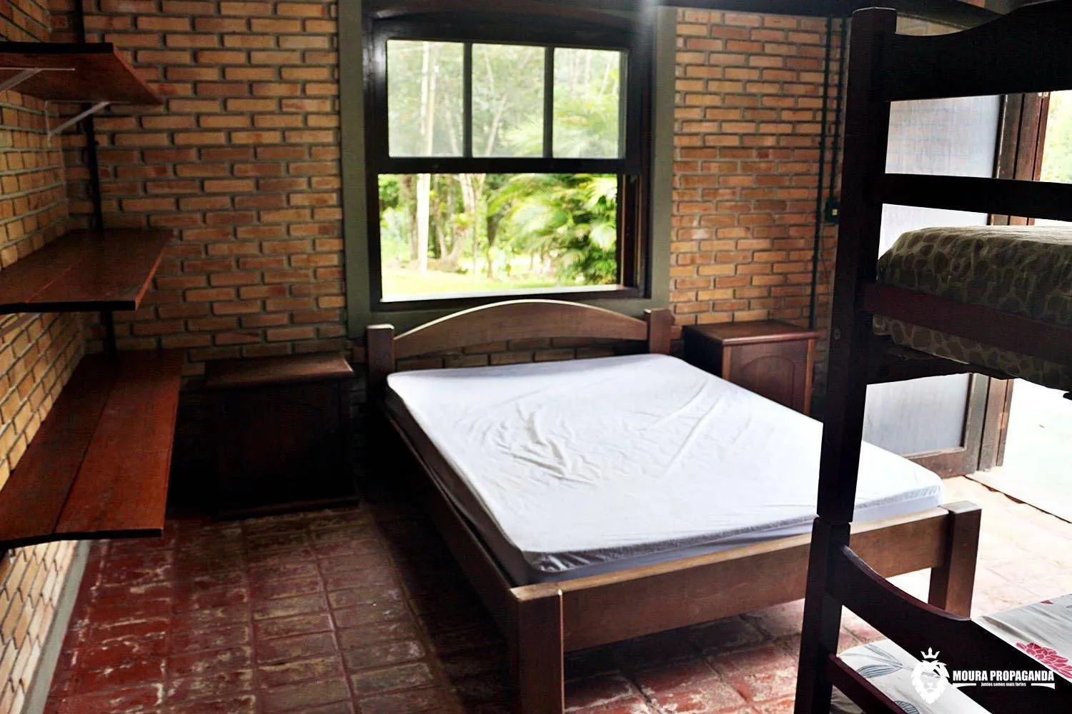 Bedroom, Bed in Eco Chalés Luar das Marés