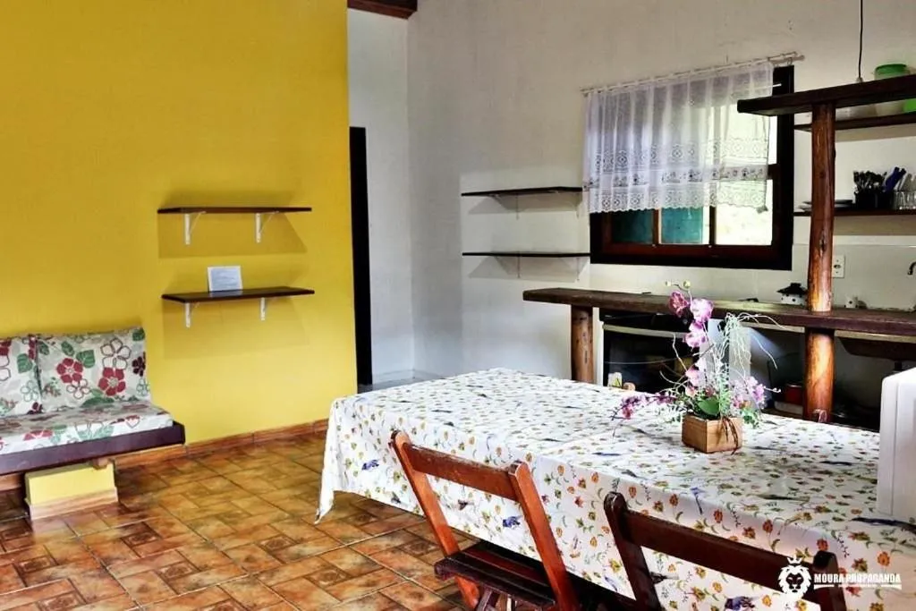 Living room in Eco Chalés Luar das Marés