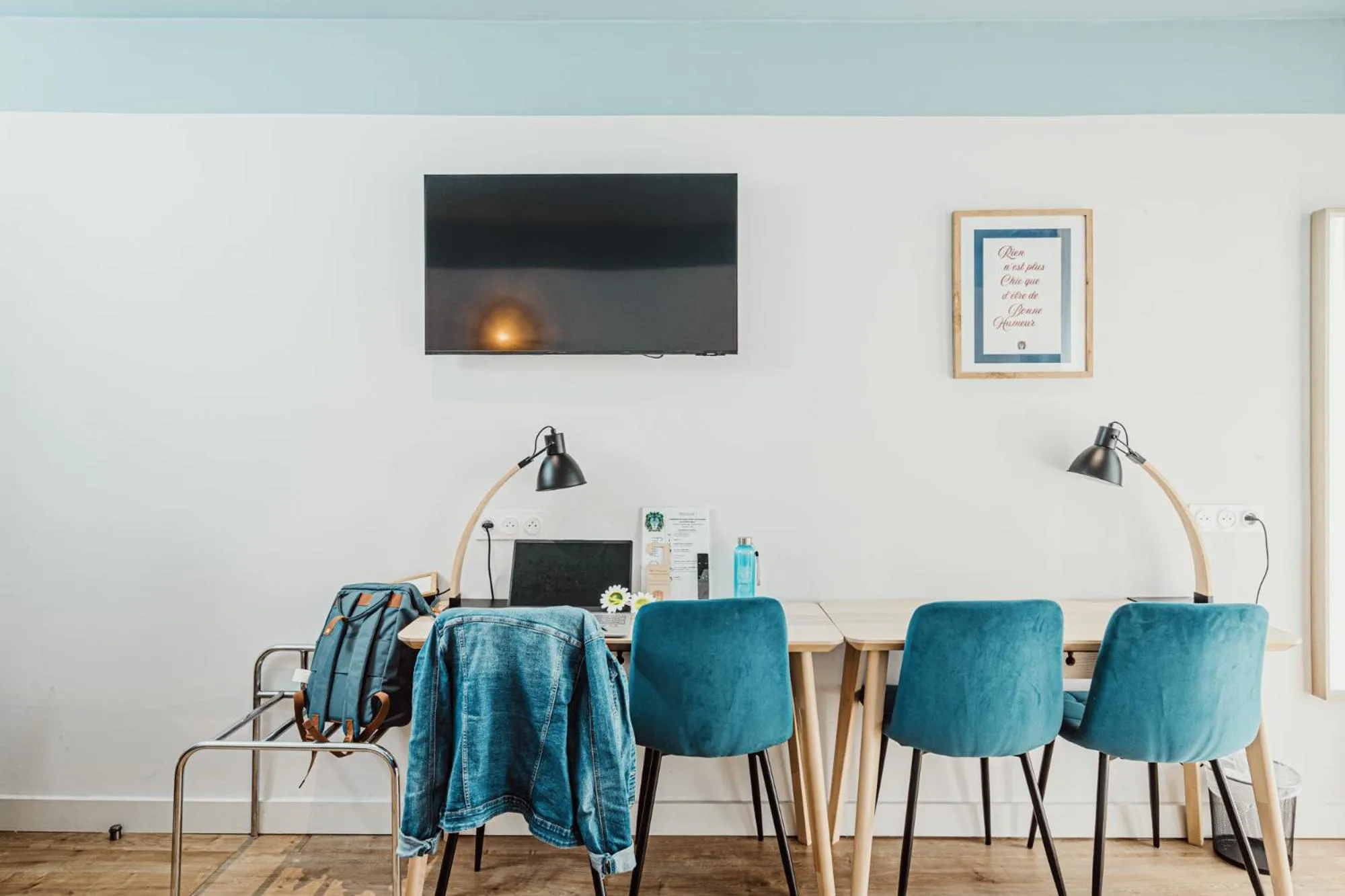 Bedroom in Hotelo Lyon Ainay