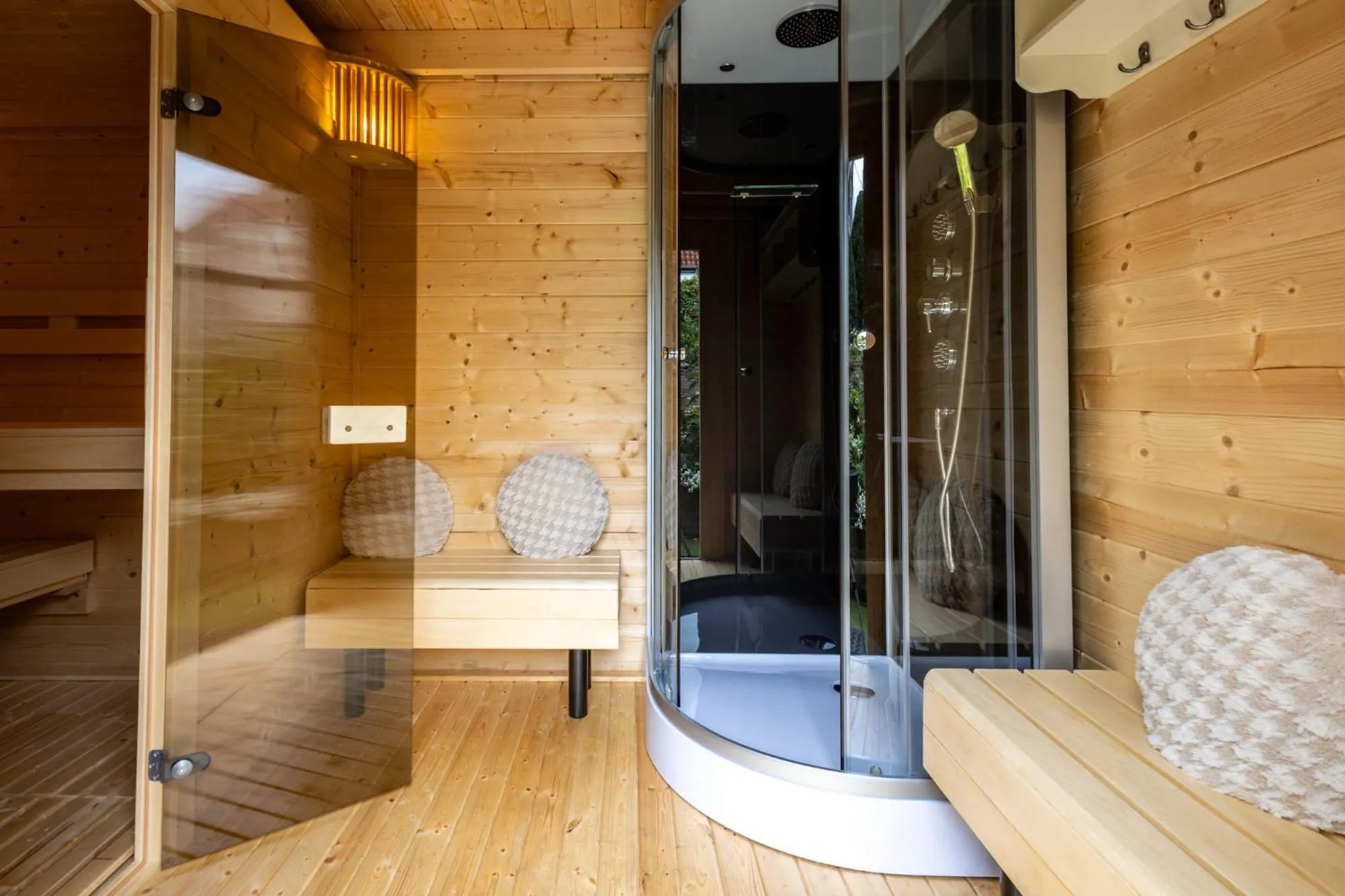 Sauna in B&B 't Poorthuys