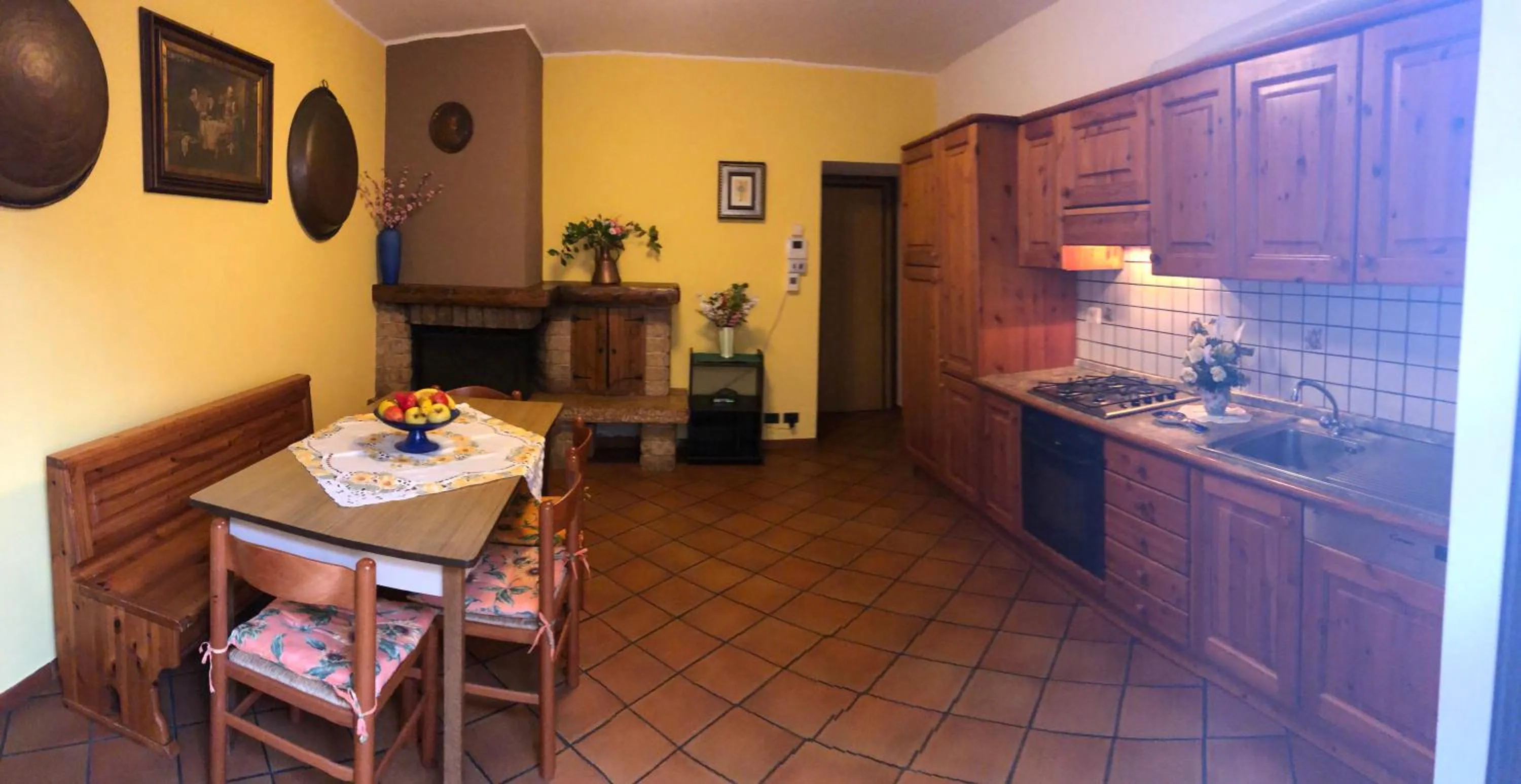 Kitchen or kitchenette in Residence Le Azalee & SPA